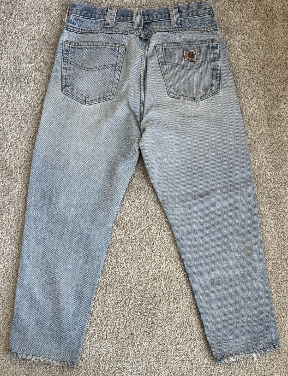 Carhartt Carhartt Double Knee Two Tone Denim Size US 32 / EU 48 - 2 Thumbnail