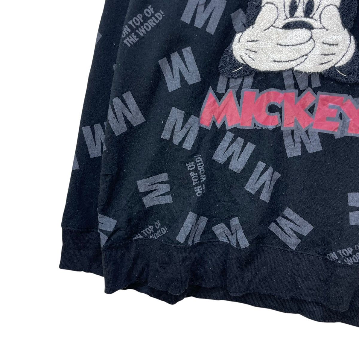 Mickey Mouse 💥 Disney Mickey Mouse Fullprint Crewneck Sweatshirt Size US M / EU 48-50 / 2 - 4 Thumbnail