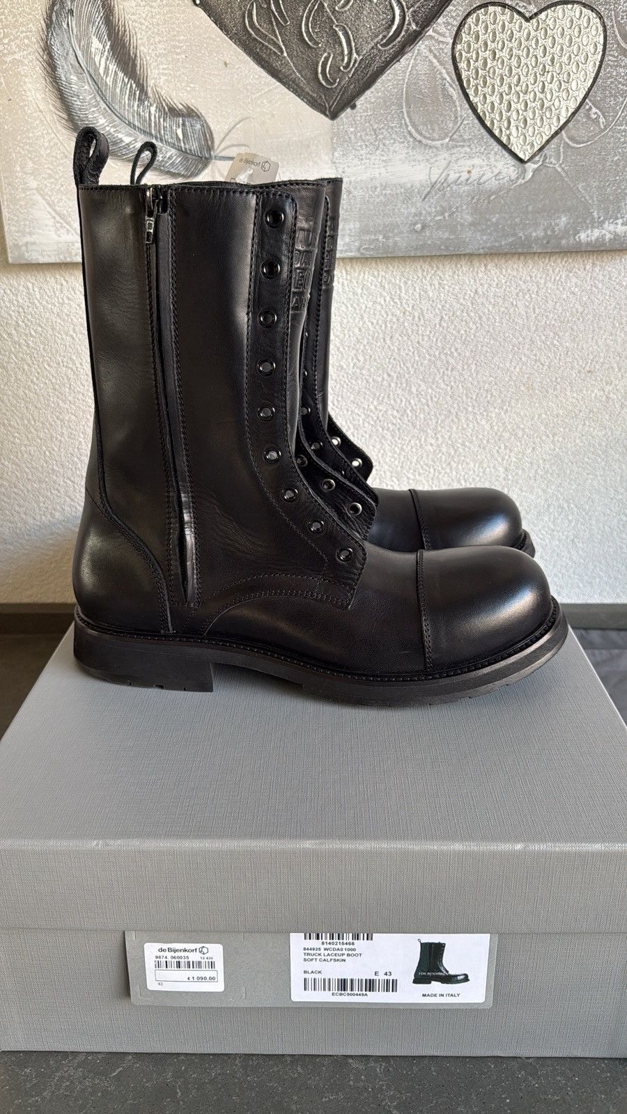 Balenciaga Balenciaga Truck laceup boot Size US 10 / EU 43 - 2 Thumbnail
