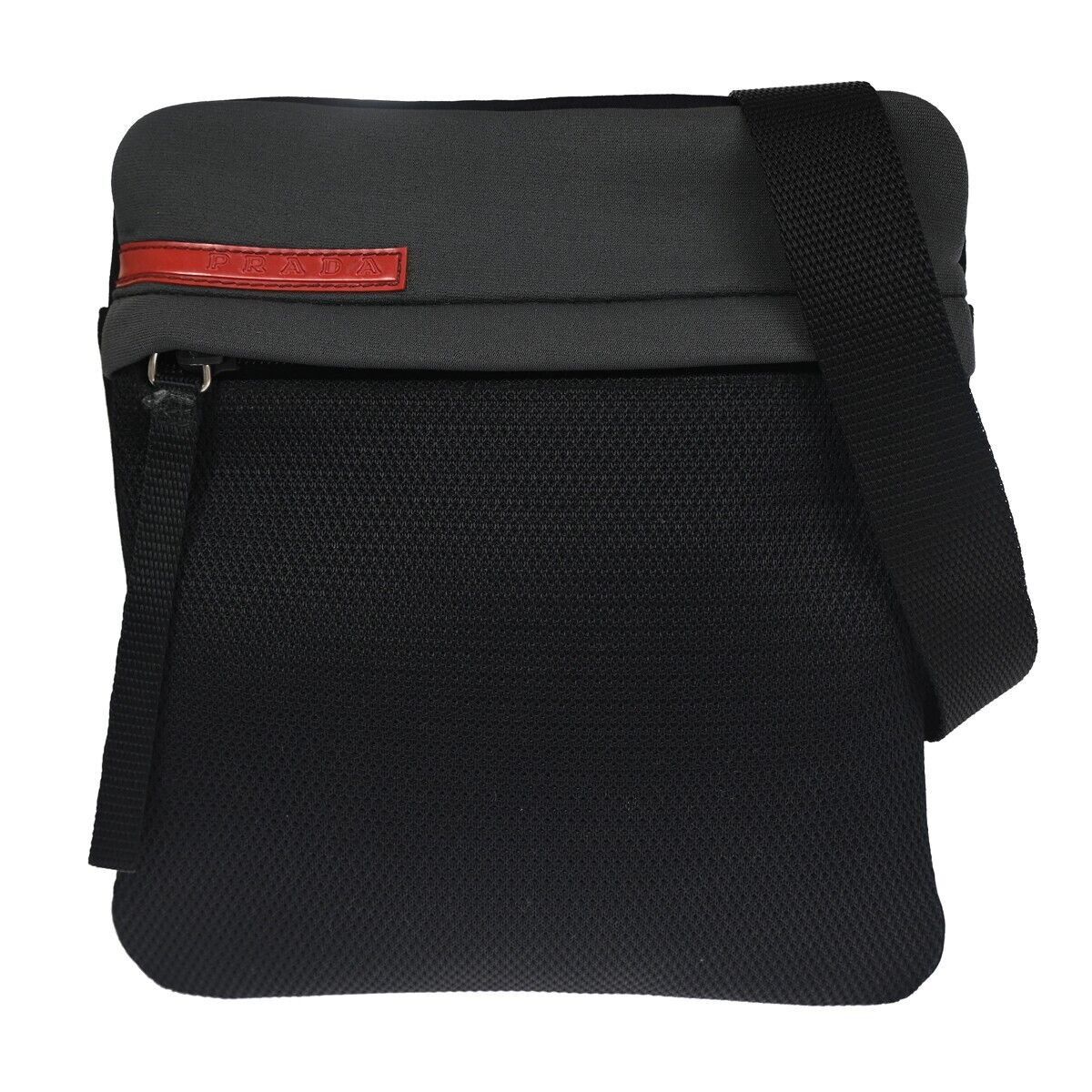 image of Prada Sports Shoulder Bag in Black, Women's