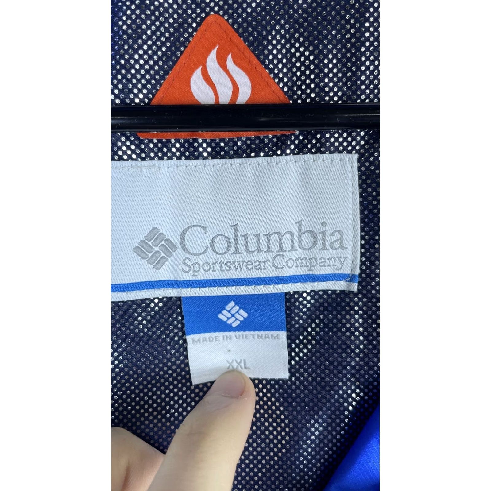 Vintage Columbia Mighty Light Jacket Mens 2XL Blue Puffer Omni-Heat Lightweight Outdoor Full Zip Insulated Size US XXL / EU 58 / 5 - 7 Thumbnail