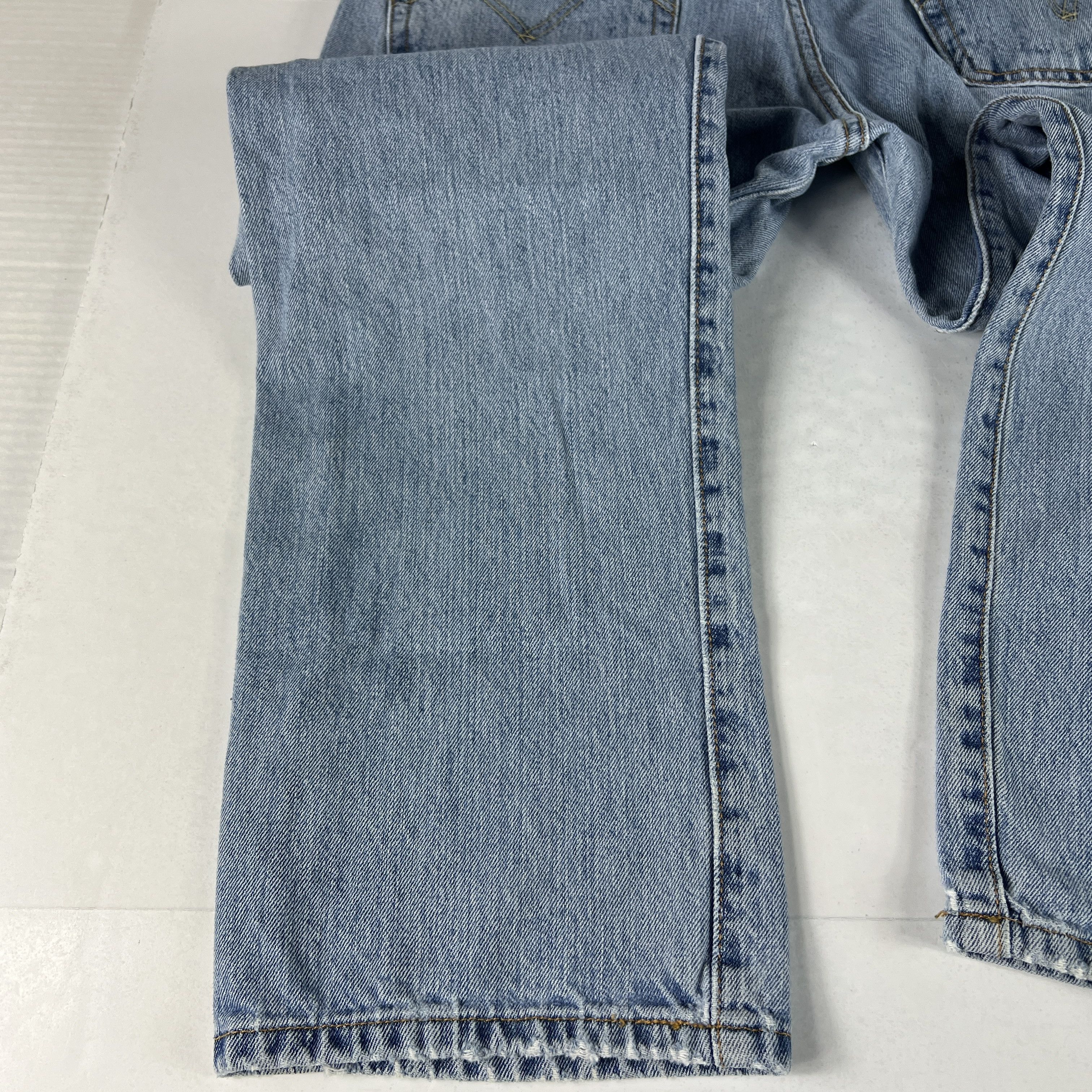 Levi's × Vintage Y2K Levi's Jeans 501 XX Original Straight Blue Faded Denim Size US 34 / EU 50 - 20 Thumbnail