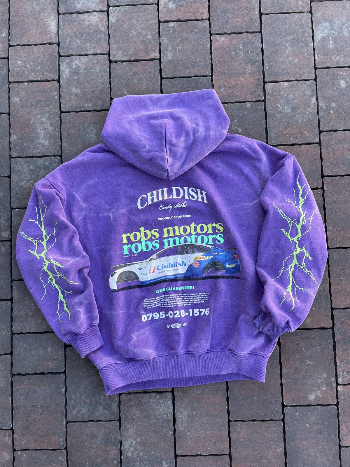 Purple Childish Hoodie Grailed