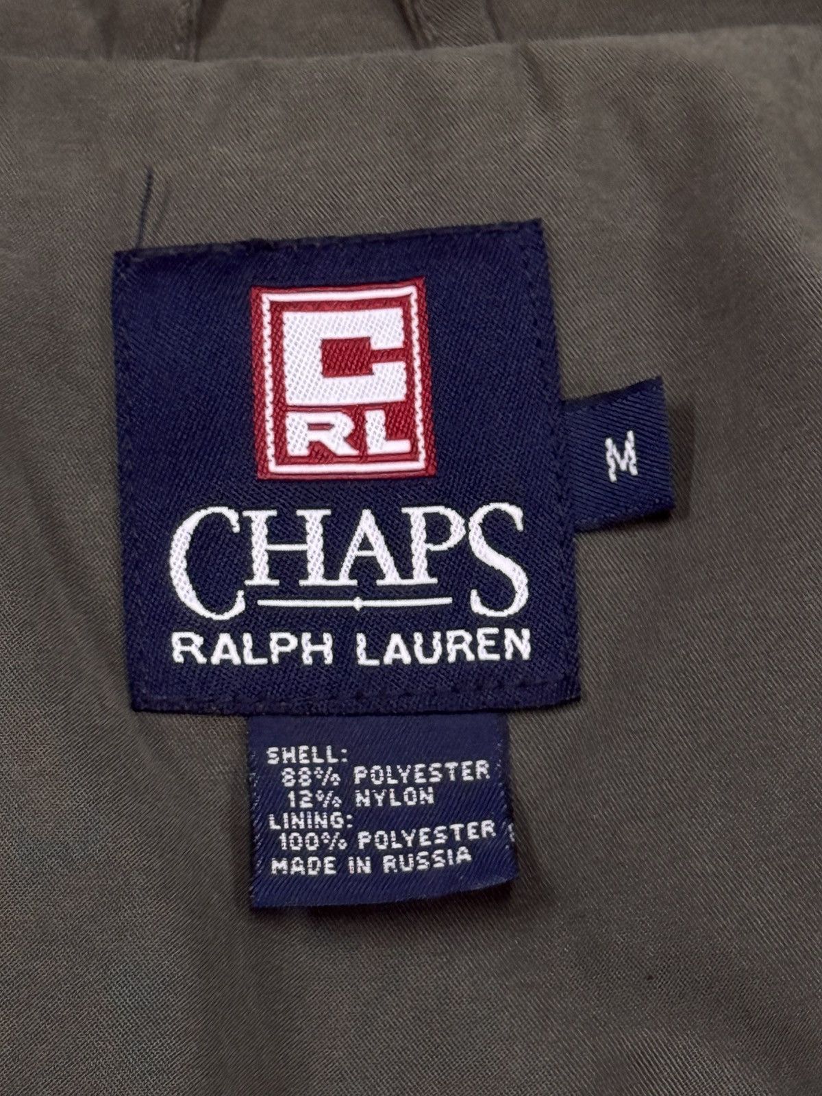 Chaps × Chaps Ralph Lauren × Vintage Vintage Chaps Ralph Lauren Green Coach Jacket Medium PRL 90s Size US M / EU 48-50 / 2 - 4 Thumbnail