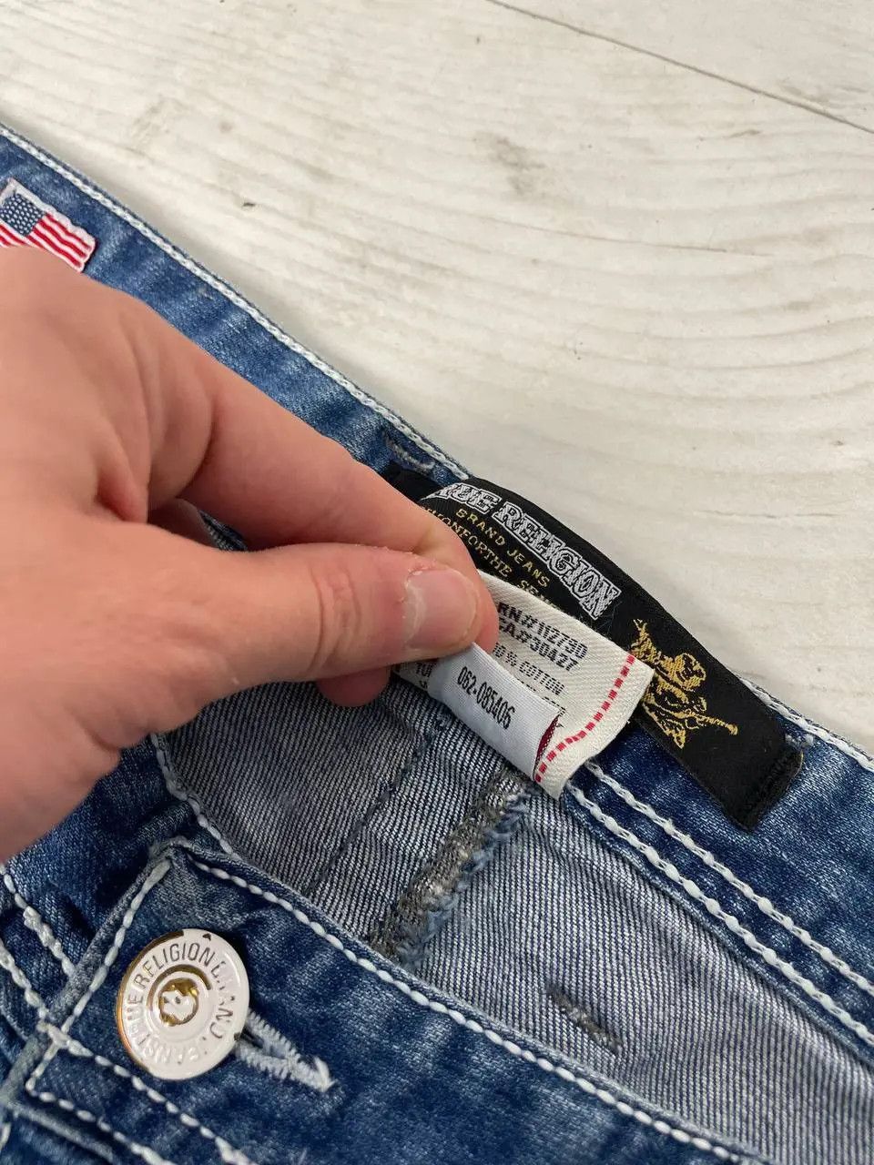 True Religion Vintage True Religion Joye Super Denim Jeans Y2K Japan Size US 36 / EU 52 - 11 Thumbnail