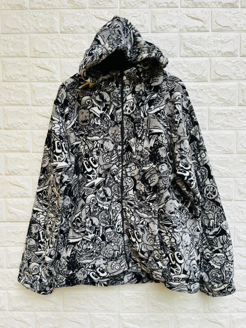 Japanese Brand × Vintage Vintage Mongram Cartoon Hip Hop Designer Fashion Size US L / EU 52-54 / 3 - 1 Thumbnail
