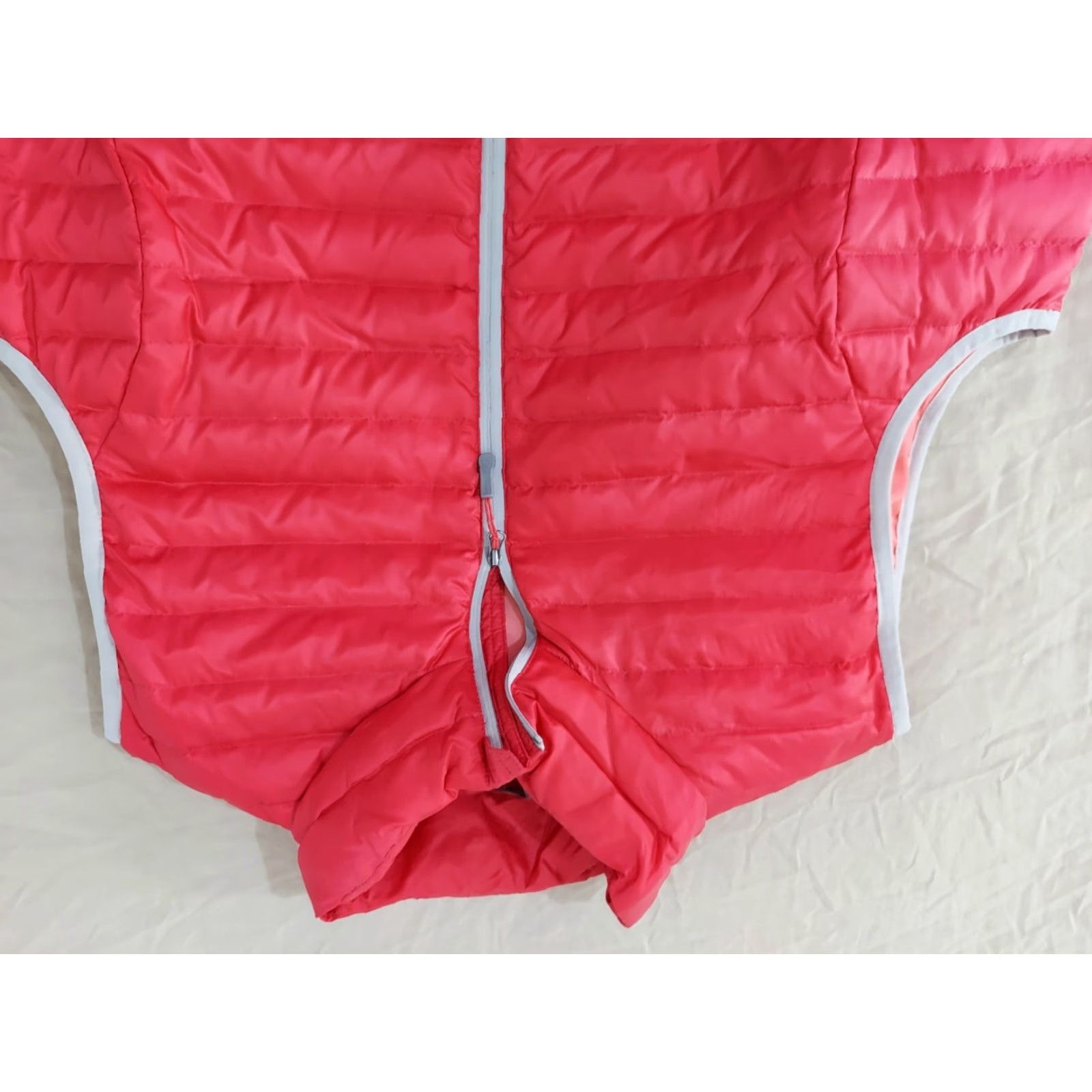 Eddie Bauer Womens Eddie Bauer Vest Full Zip Puffer Red XL Outdoor Hiking Refined for Women - Vest, Eddie Bauer, Red, XL, Full Zip, Puffer, Outdoor Hiking Size XL / US 12-14 / IT 48-50 - 3 Thumbnail