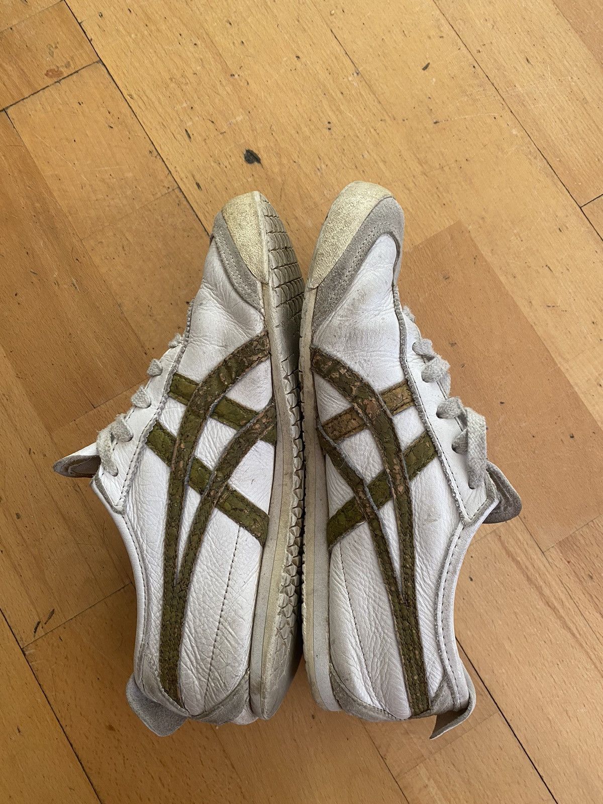 Asics × Onitsuka Tiger × Vintage Asics Onitsuka Tiger "Green White" shoes Size US 6 / IT 36 - 6 Thumbnail