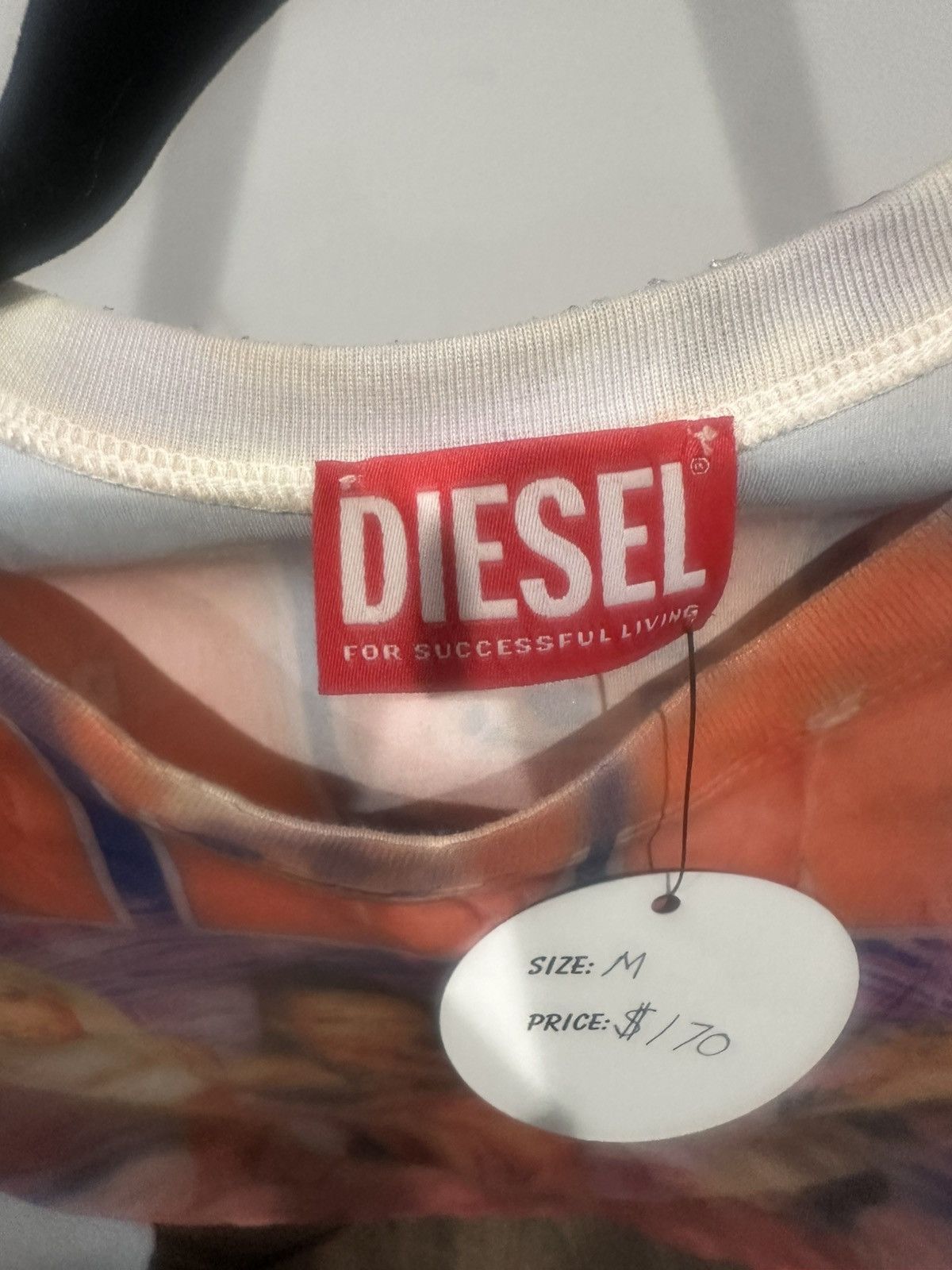 Diesel Diesel Photograph Print Tee Size M / US 6-8 / IT 42-44 - 3 Thumbnail