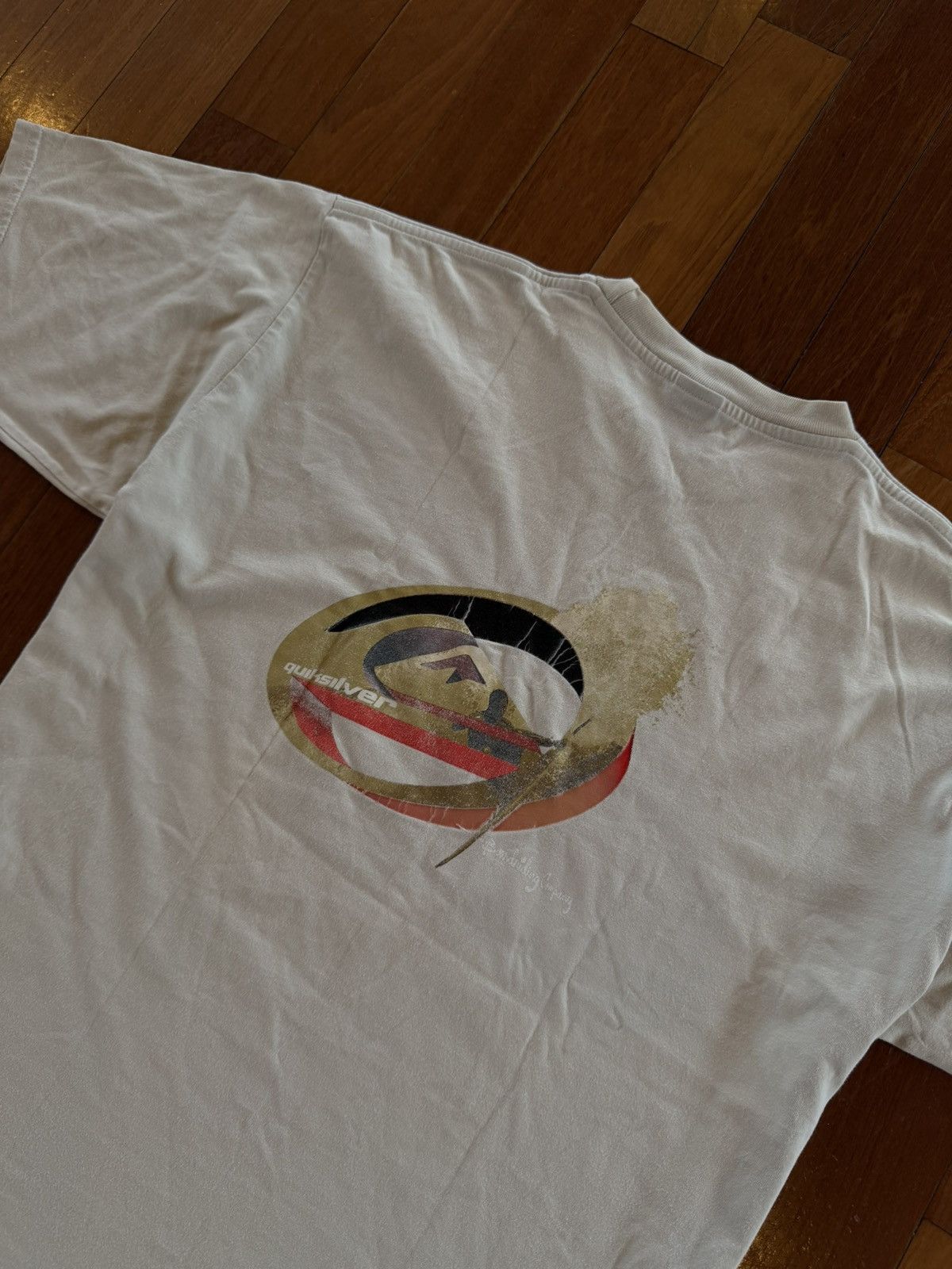 Quiksilver Vintage 90s Quiksilver Logo Tee Size US XL / EU 56 / 4 - 7 Thumbnail