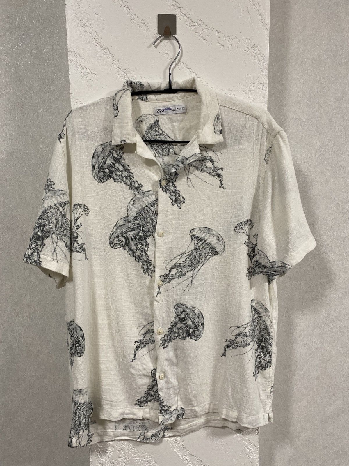Zara Zara Premium Hawaiian Style Button Shirt Short Sleeves Size US L / EU 52-54 / 3 - 1 Thumbnail