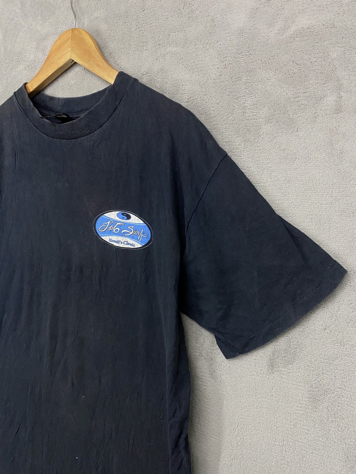 Vintage RaRe🔥 TRASHED FADED T&C SURF HAWAII’S CLASSIC DESIGN IN USA Size US L / EU 52-54 / 3 - 3 Thumbnail