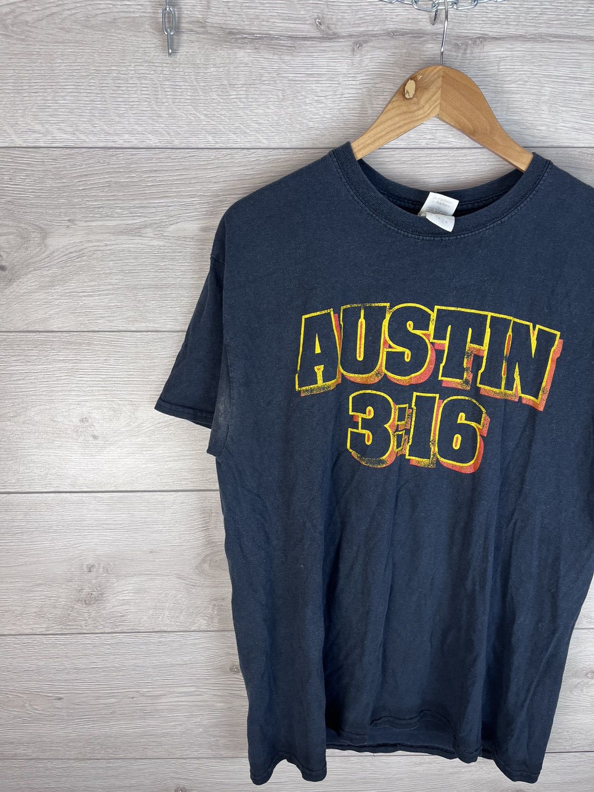 Gildan Vintage men’s t-shirt Stone Cold AUSTIN 3:16 Size L Size US L / EU 52-54 / 3 - 4 Thumbnail
