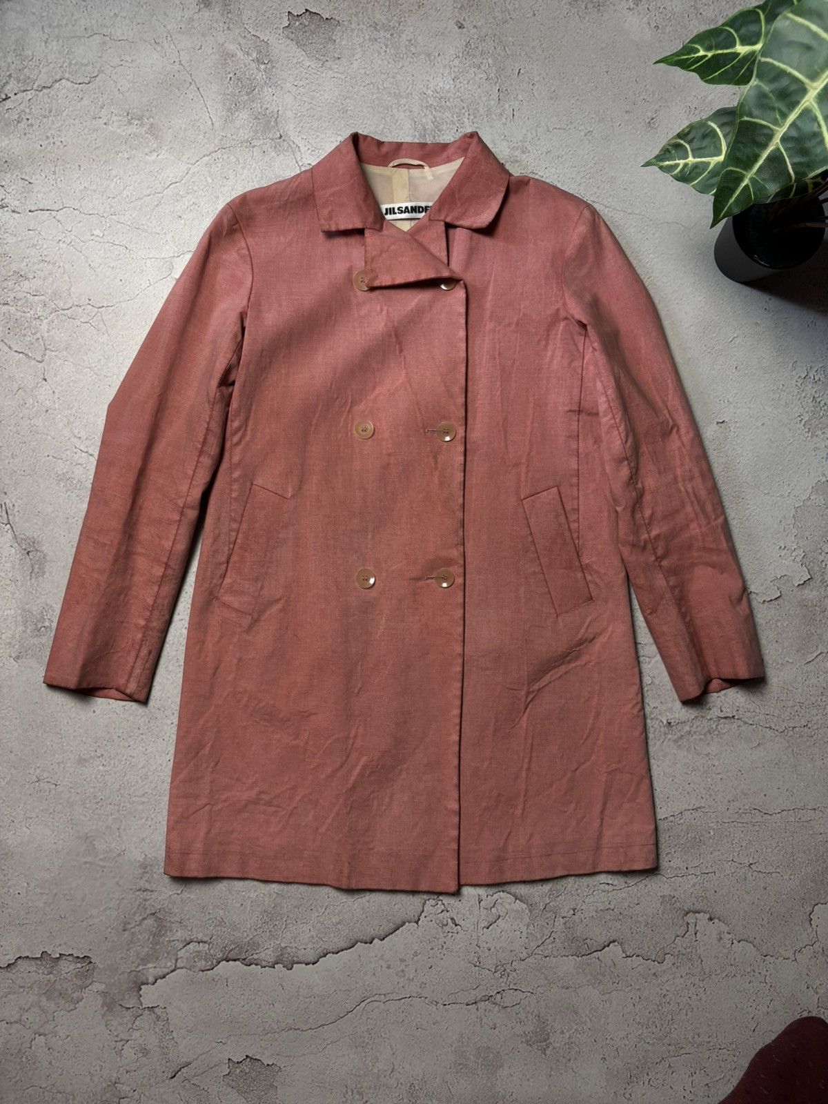 Jil Sander Jil Sander pink Lightweight Jacket coat size 34 Size XXS / US 00 / IT 34 - 1 Thumbnail