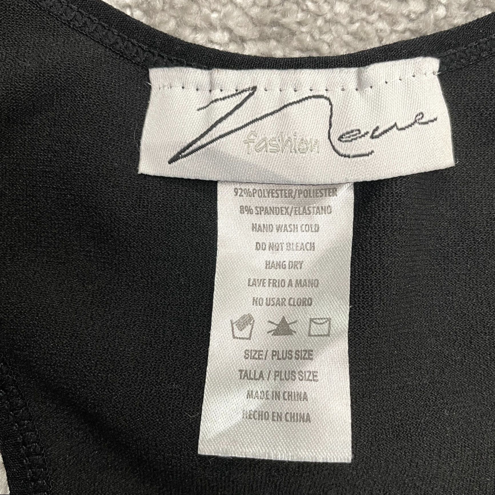 Vintage Neue Fashion Shape Wear Tank Top Womens Plus Size Black Racerback Sleeveless Size XL / US 12-14 / IT 48-50 - 5 Thumbnail