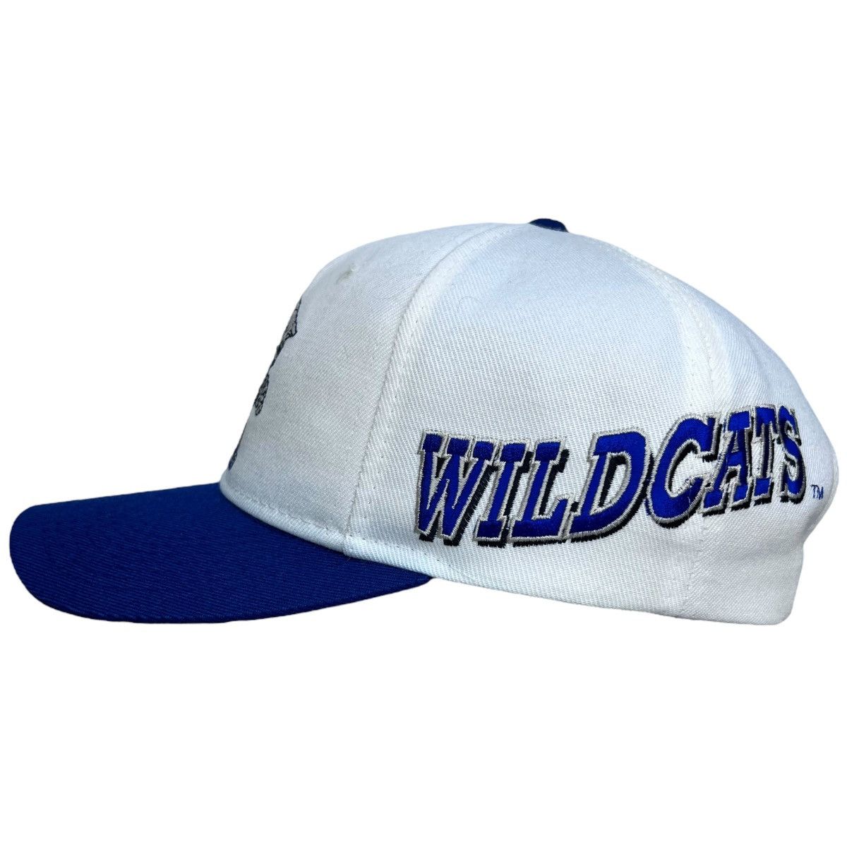 NCAA × Sports Specialties × Vintage 90s NCAA Kentucky Wildcats Side Wave Sports Specialties Hat Size ONE SIZE - 4 Thumbnail