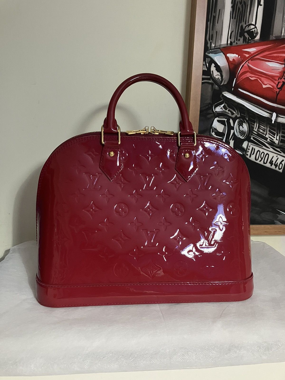Louis Vuitton Louis Vuitton Alma PM Rose Indian Size ONE SIZE - 2 Thumbnail
