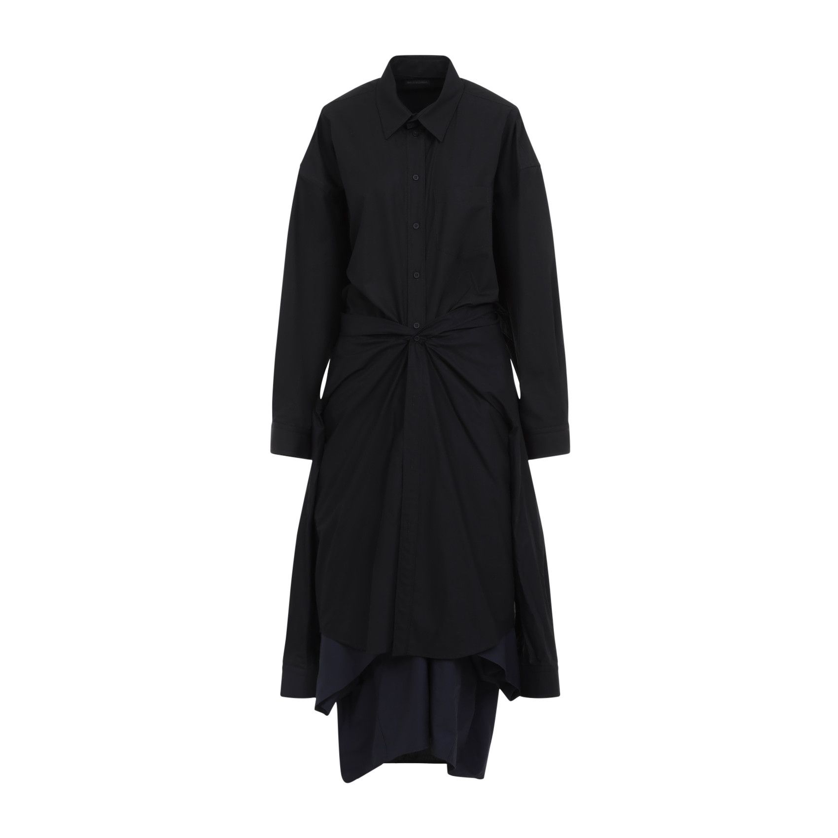 Balenciaga Balenciaga Maxi Patched Shirt Size S / US 4 / IT 40 - 1 Thumbnail
