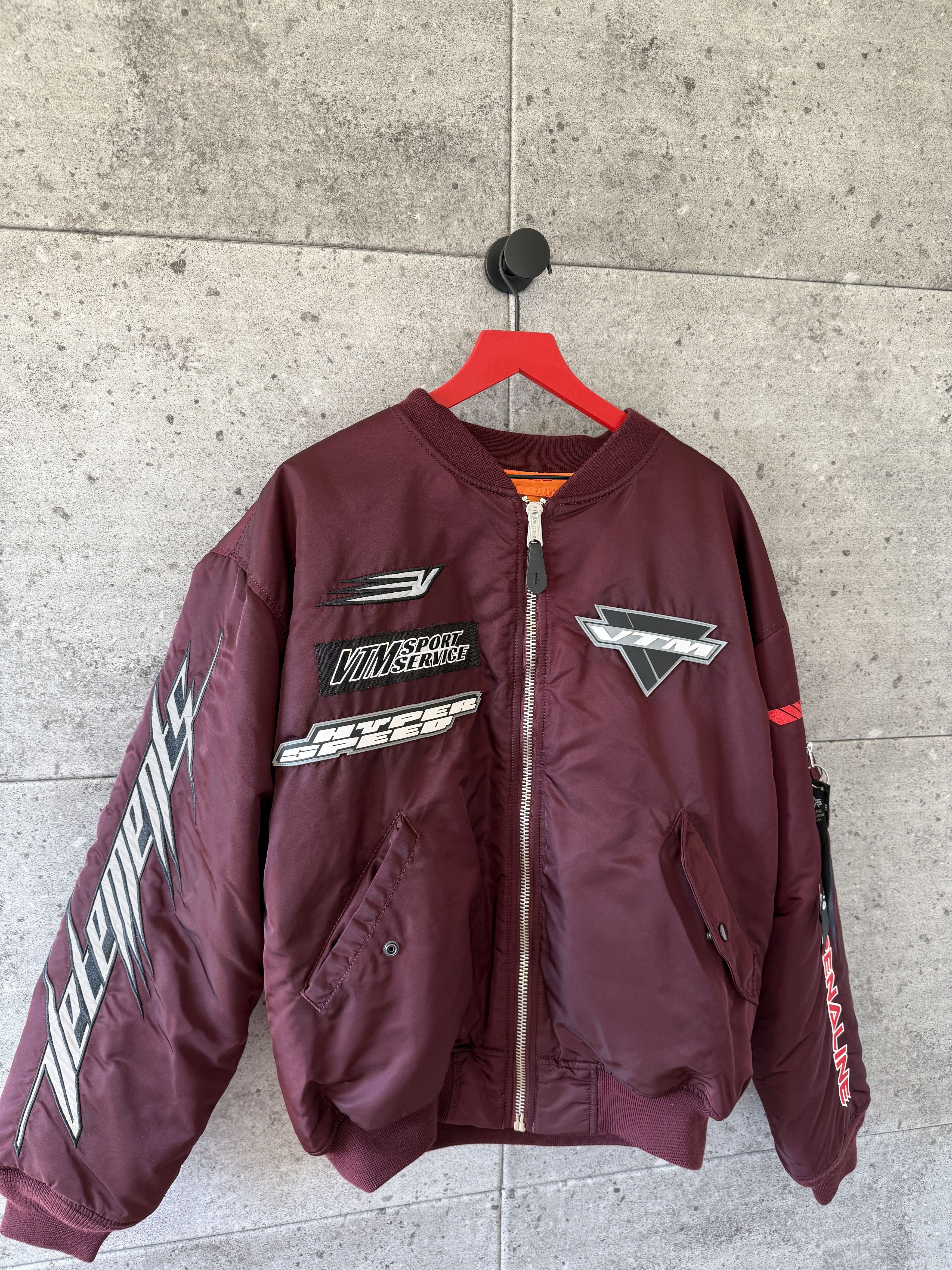 Alpha Industries × Vetements Vetements x Alpha industries sporting bomber jacket Size US S / EU 44-46 / 1 - 3 Thumbnail