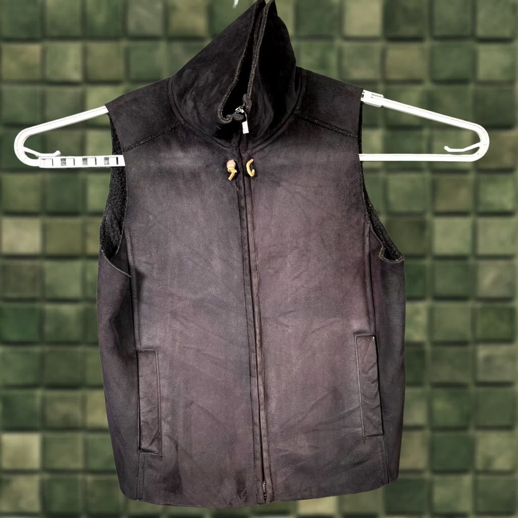 Ralph Lauren Lauren Ralph Lauren Vest Womens Black Sherpa Lined Full Zip Pockets Size S / US 4 / IT 40 - 1 Thumbnail