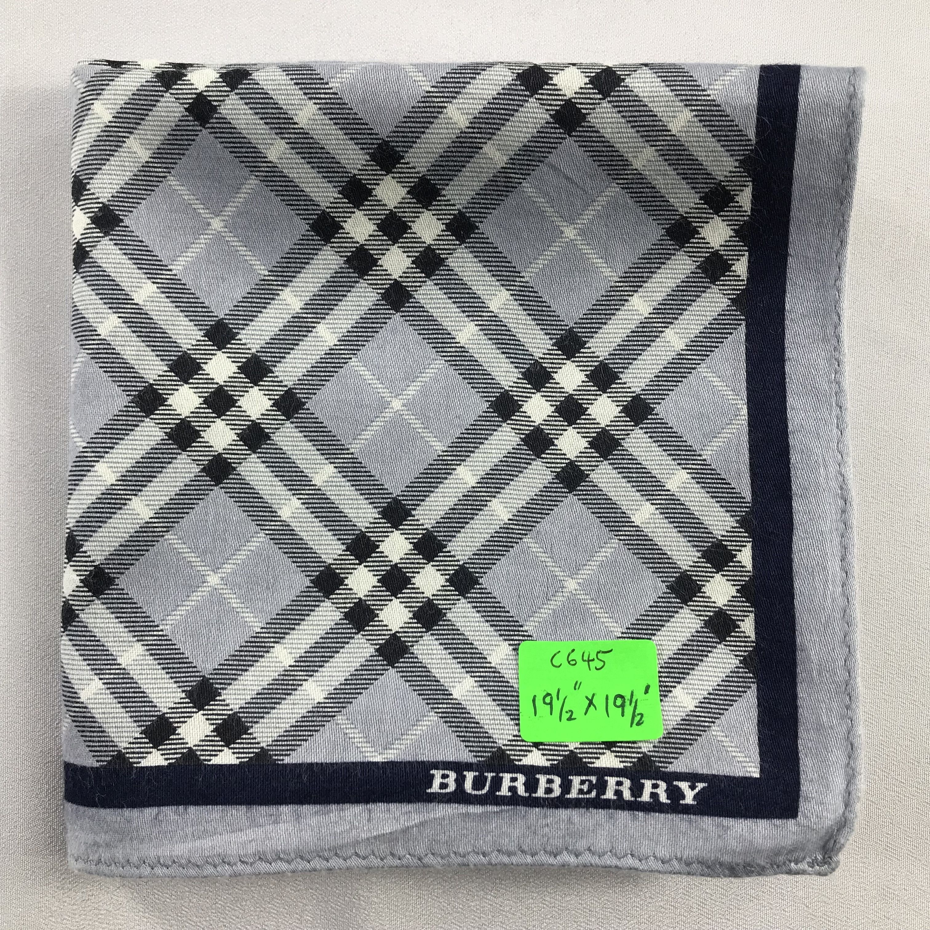 Burberry Burberry Handkerchief / Bandana / Neckerchief C645 Size ONE SIZE - 7 Thumbnail