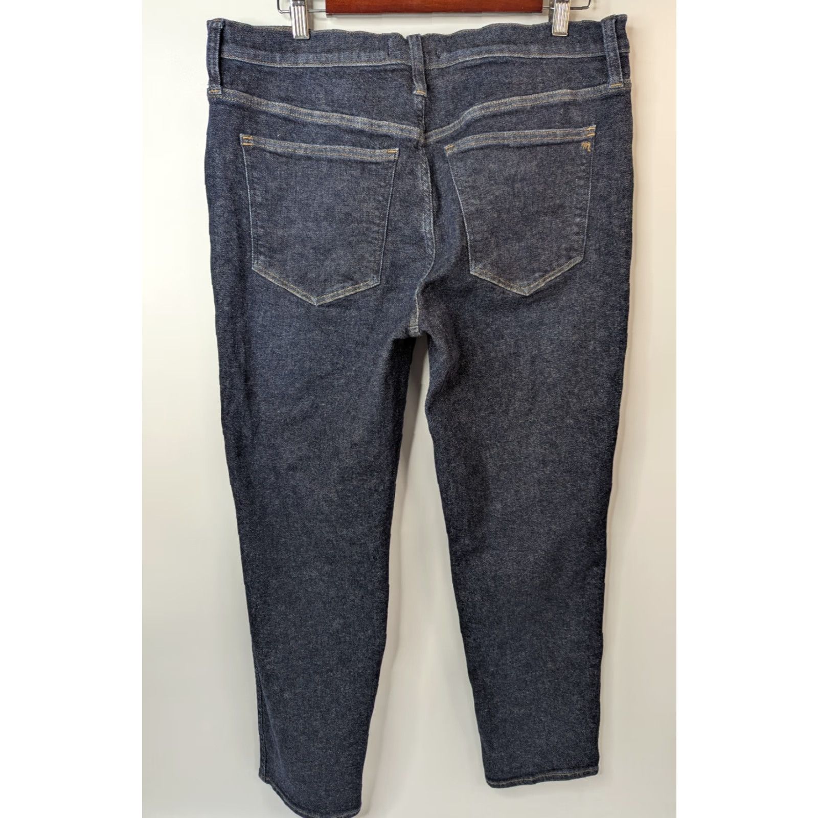 Madewell Madewell Jeans Mid-Rise Ankle Blue Denim 32 Women's Shirt? Size 24" / US 00 / IT 34 - 3 Thumbnail