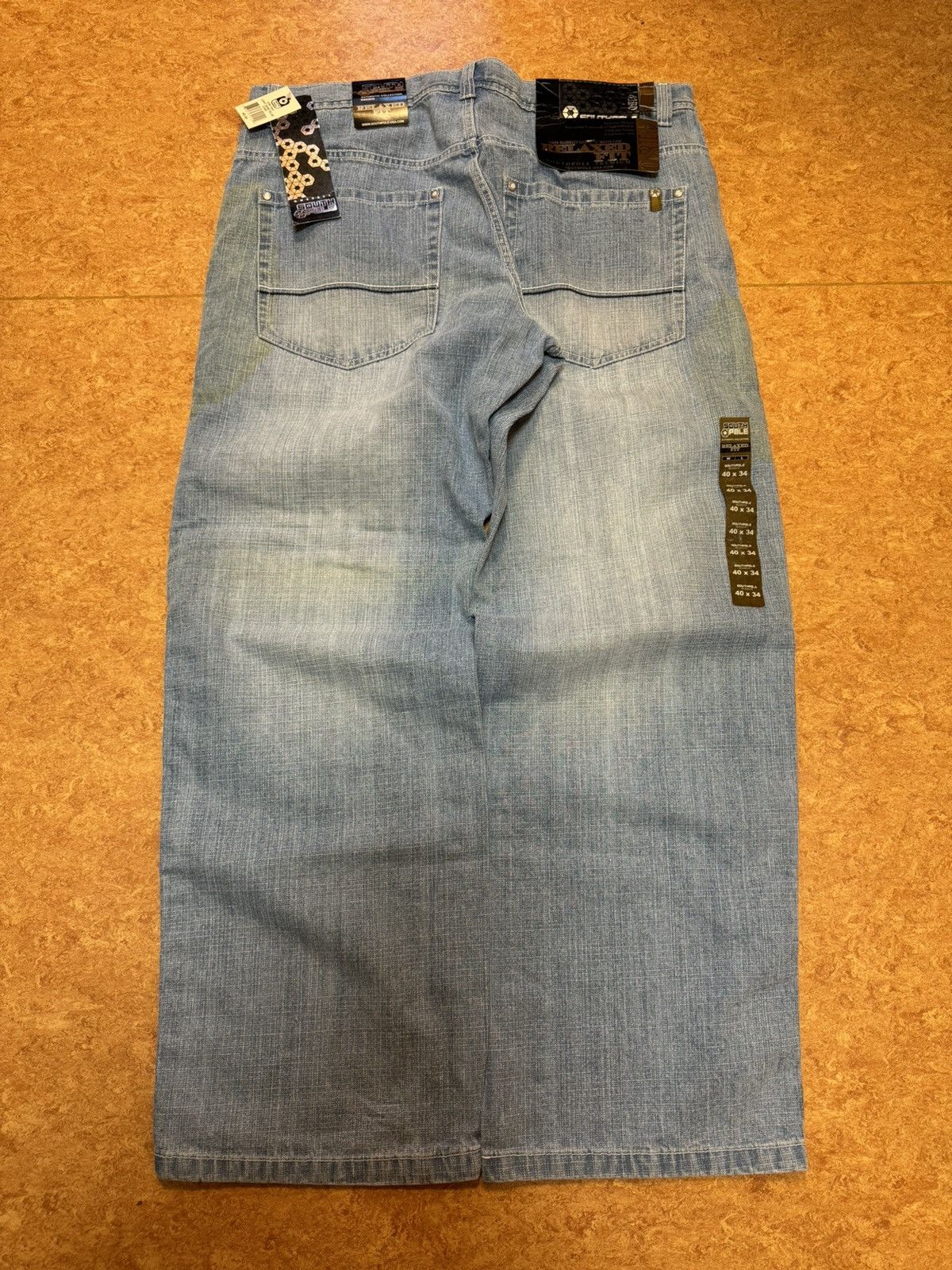 Southpole Southpole brown tab jeans | Grailed