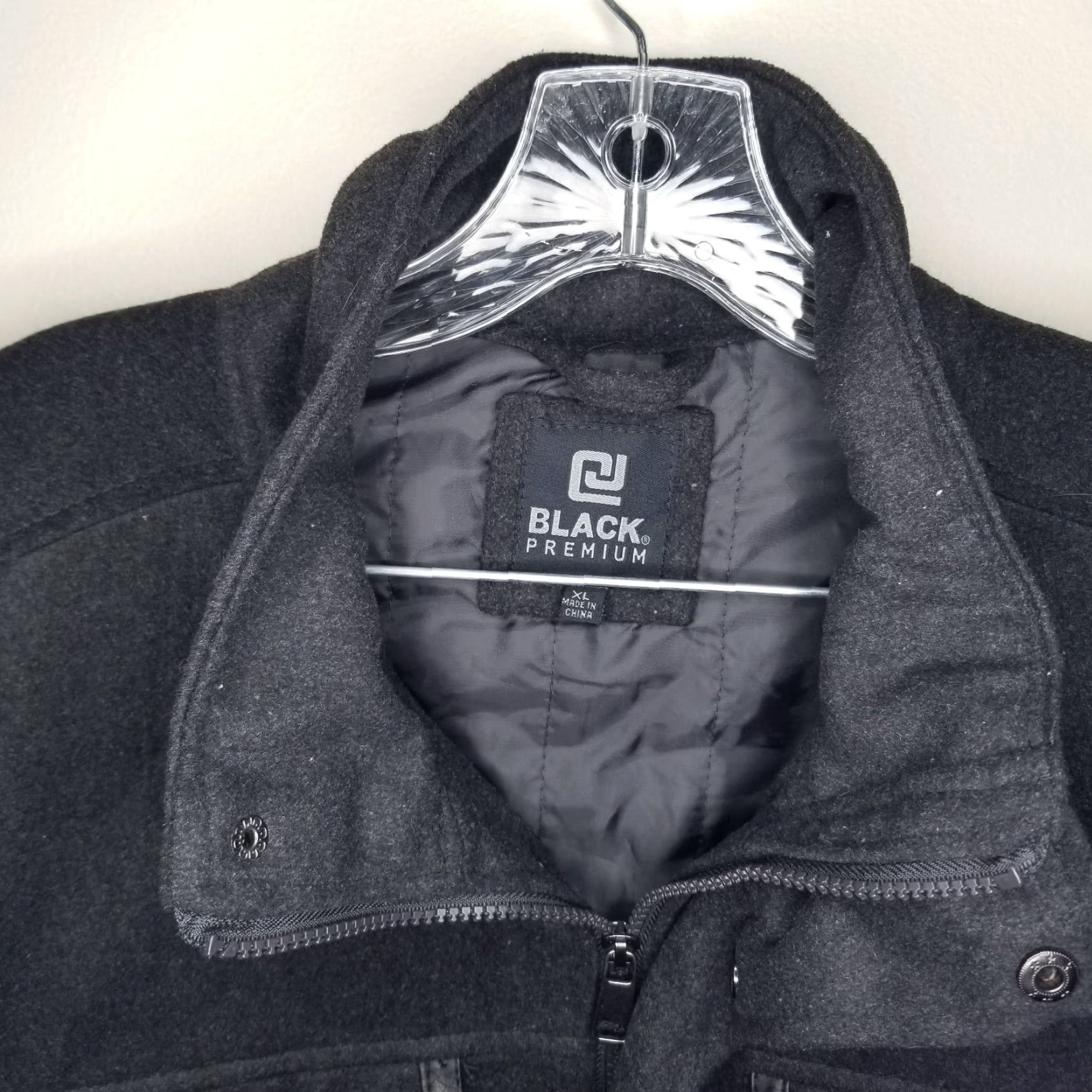 Vintage CJ Black Premium Jacket Long Sleeve Full Zip Mens XL Black Size US XL / EU 56 / 4 - 3 Thumbnail