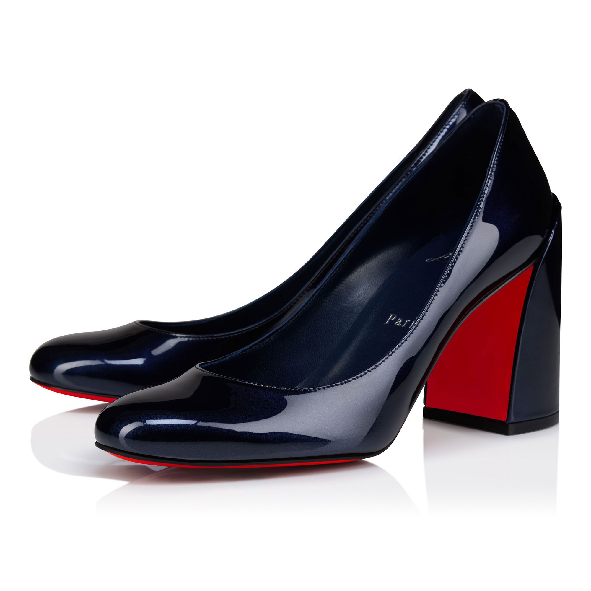 Christian Louboutin os11x0126 Miss Sab 85 Pumps in Black Size US 7 / IT 37 - 3 Thumbnail