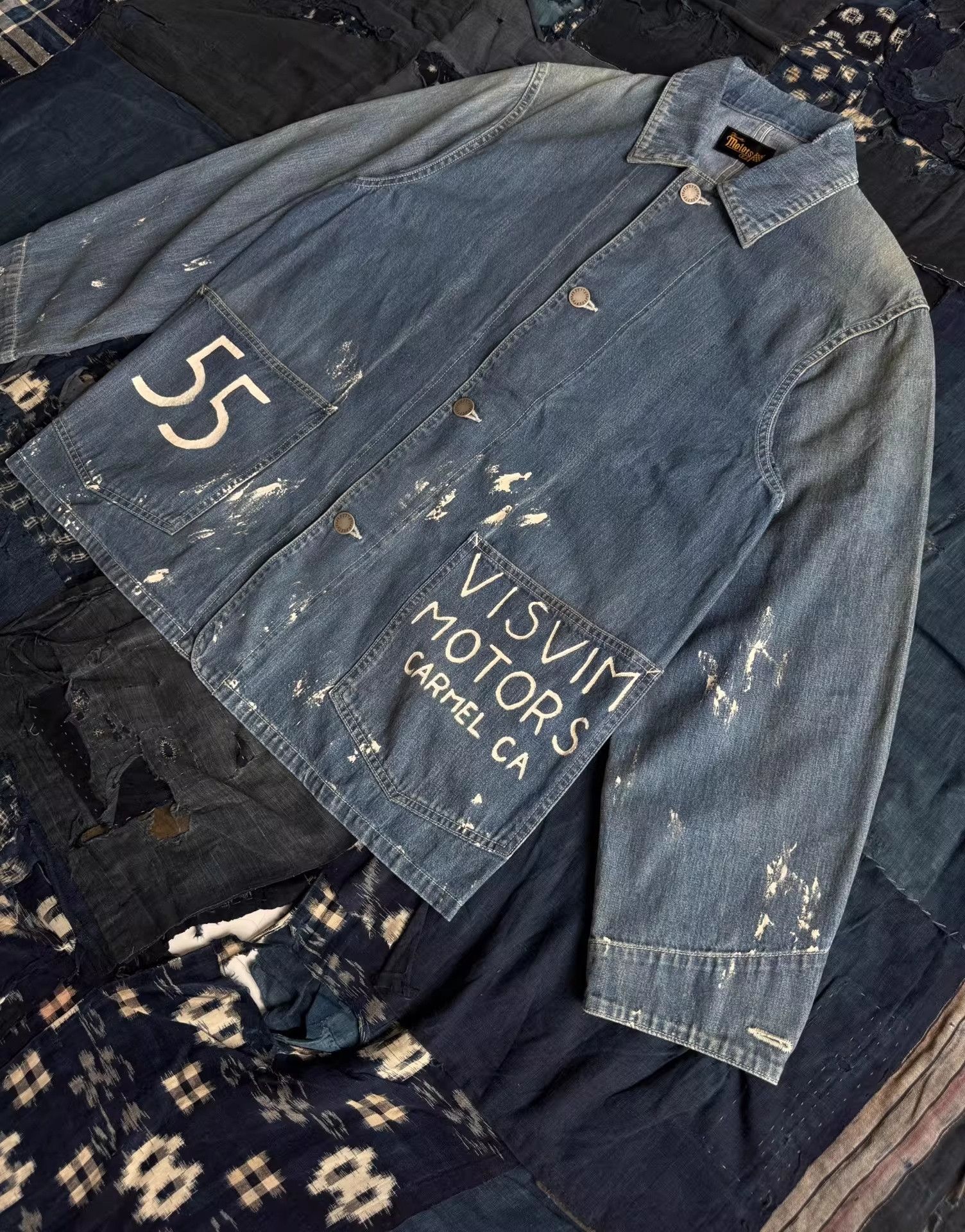 Visvim VISVIM 25SS SPOT MOTORS Coverall Jacket Size US M / EU 48-50 / 2 - 4 Thumbnail