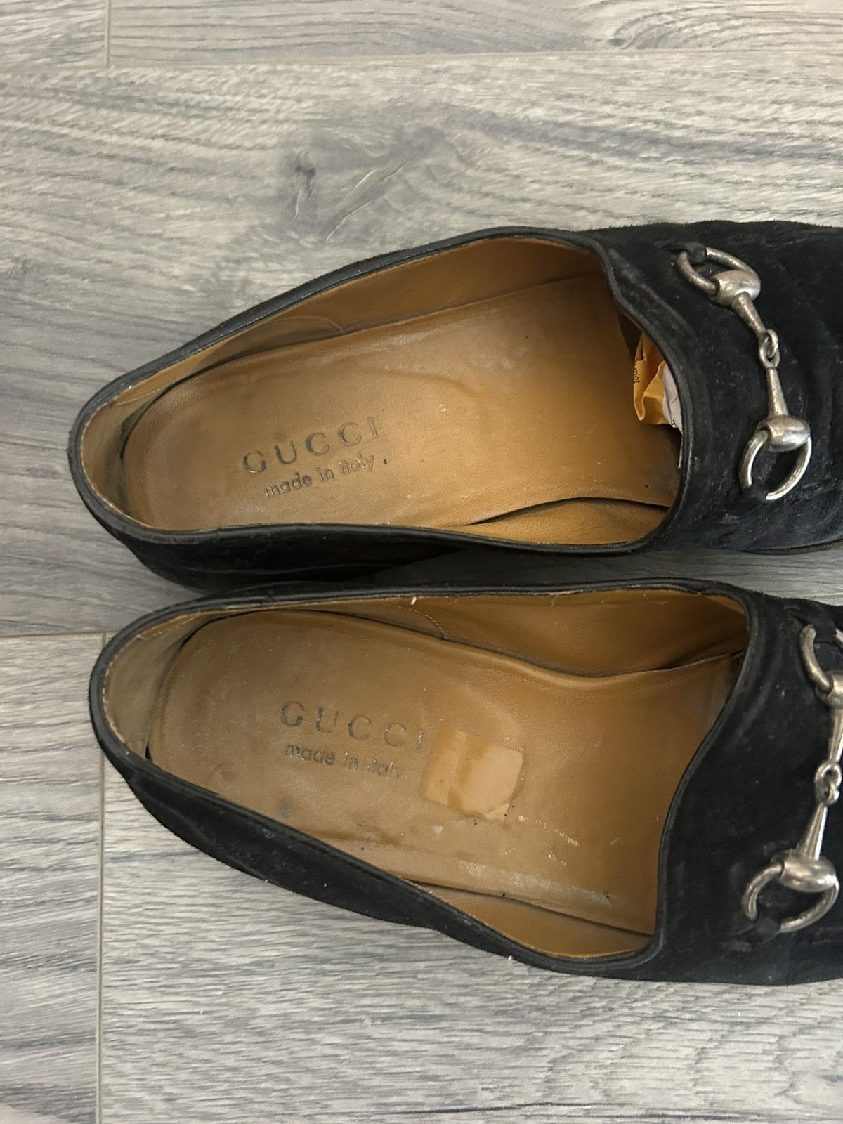 Gucci Gucci Black Suede Horsebit Loafers Size 42E Size US 9 / EU 42 - 3 Thumbnail
