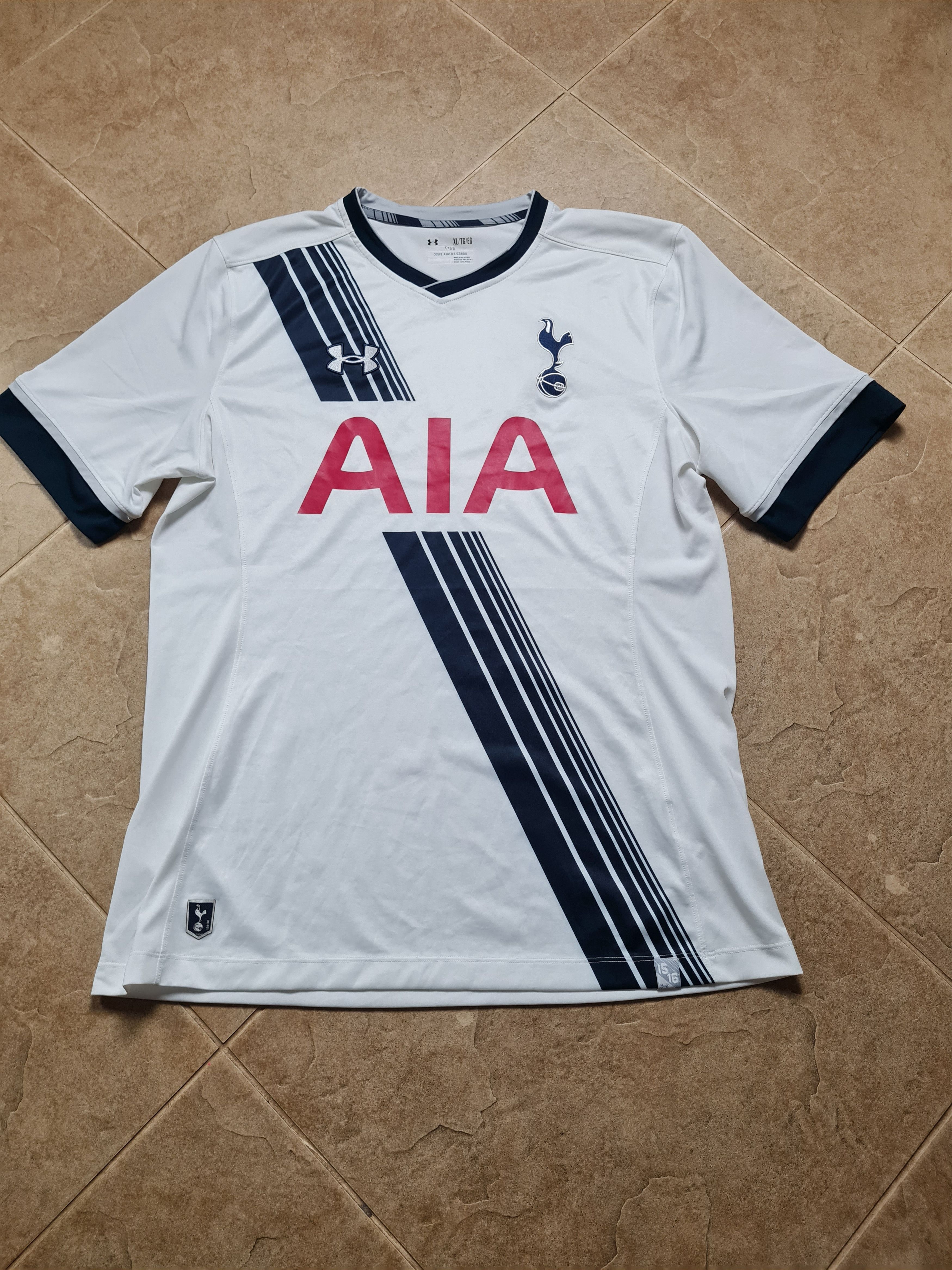 Under Armour TOTTENHAM UNDER ARMOUR 2015/2016 FOOTBALL HOME JERSEY XL Size US XL / EU 56 / 4 - 4 Thumbnail