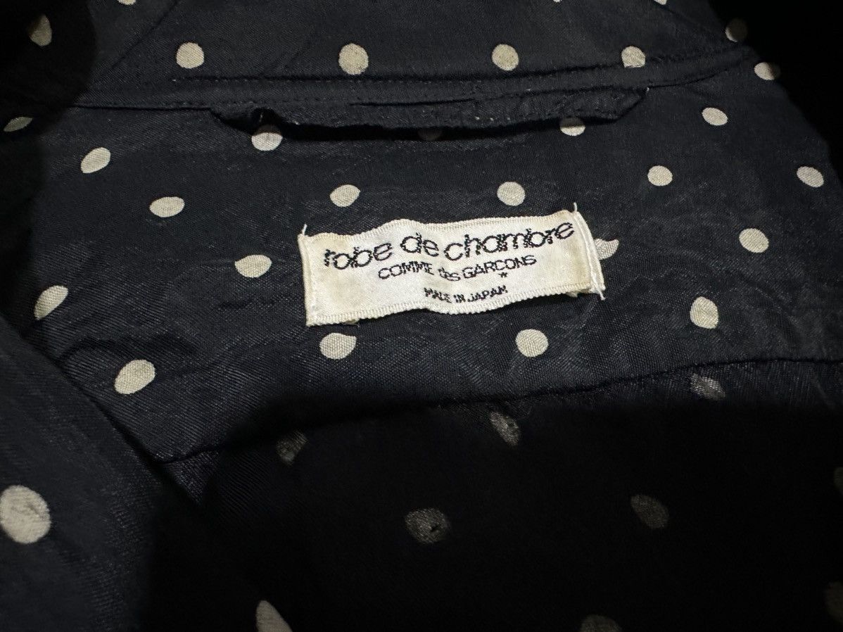 Comme des Garcons 🔥90s Archived Robe De Chambre Comme Des Garcons Dot Shirt Size US XXL / EU 58 / 5 - 6 Thumbnail