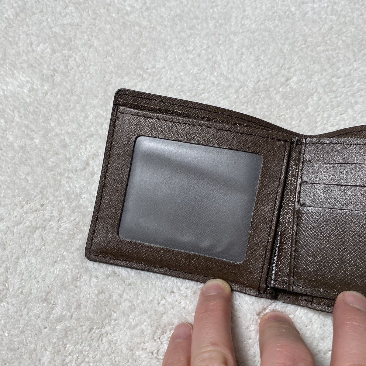 Louis Vuitton Leather Wallet Louis Buitton canvas Size ONE SIZE - 8 Thumbnail
