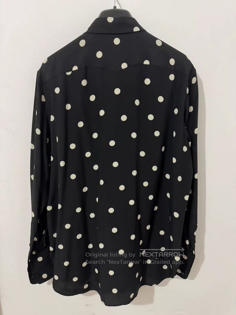 Saint Laurent Paris Saint Laurent Paris size 39 Mulberry Silk Black and White Size US L / EU 52-54 / 3 - 2 Thumbnail