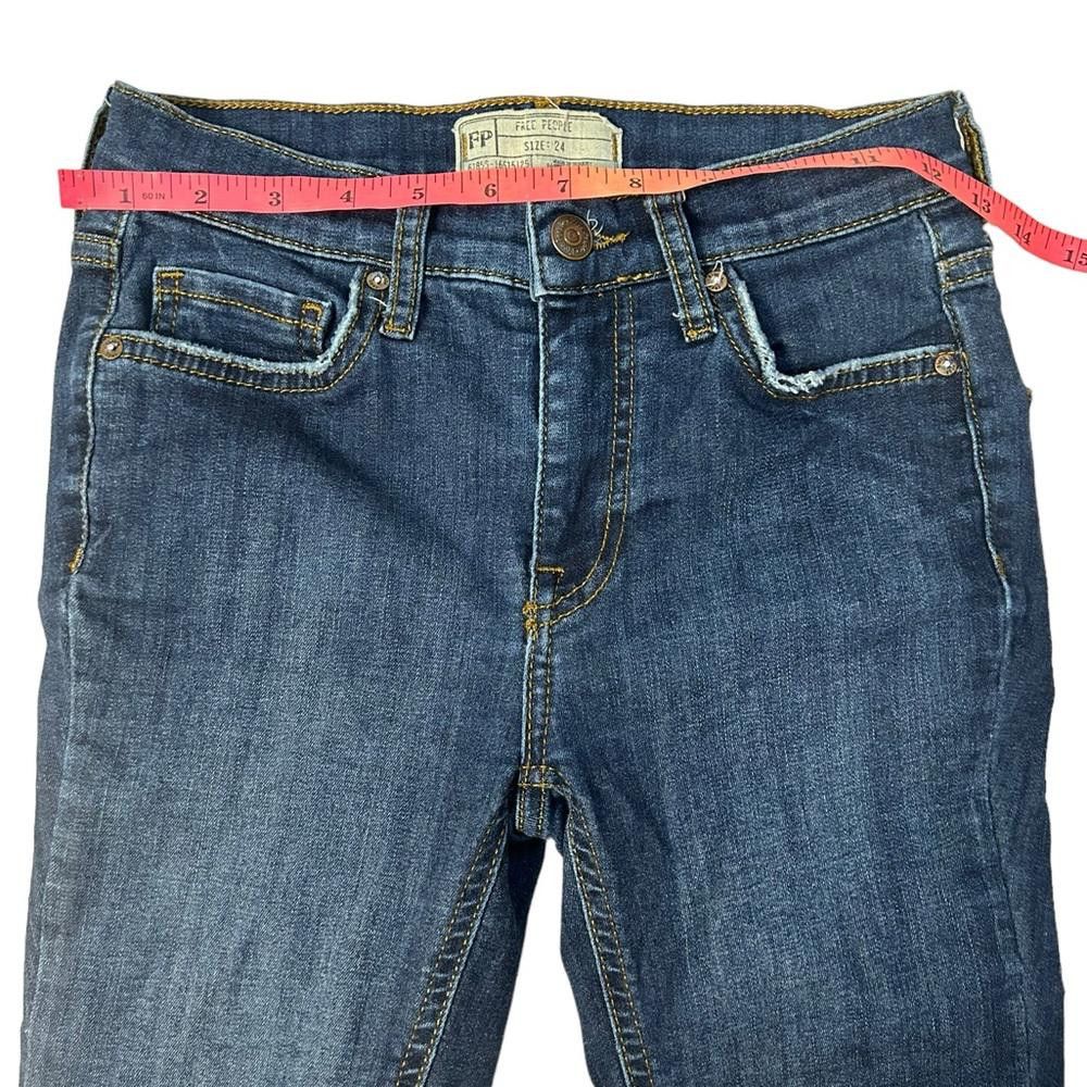 Free People Free People l Distressed Skinny Jeans 24 Size 24" / US 00 / IT 34 - 6 Thumbnail