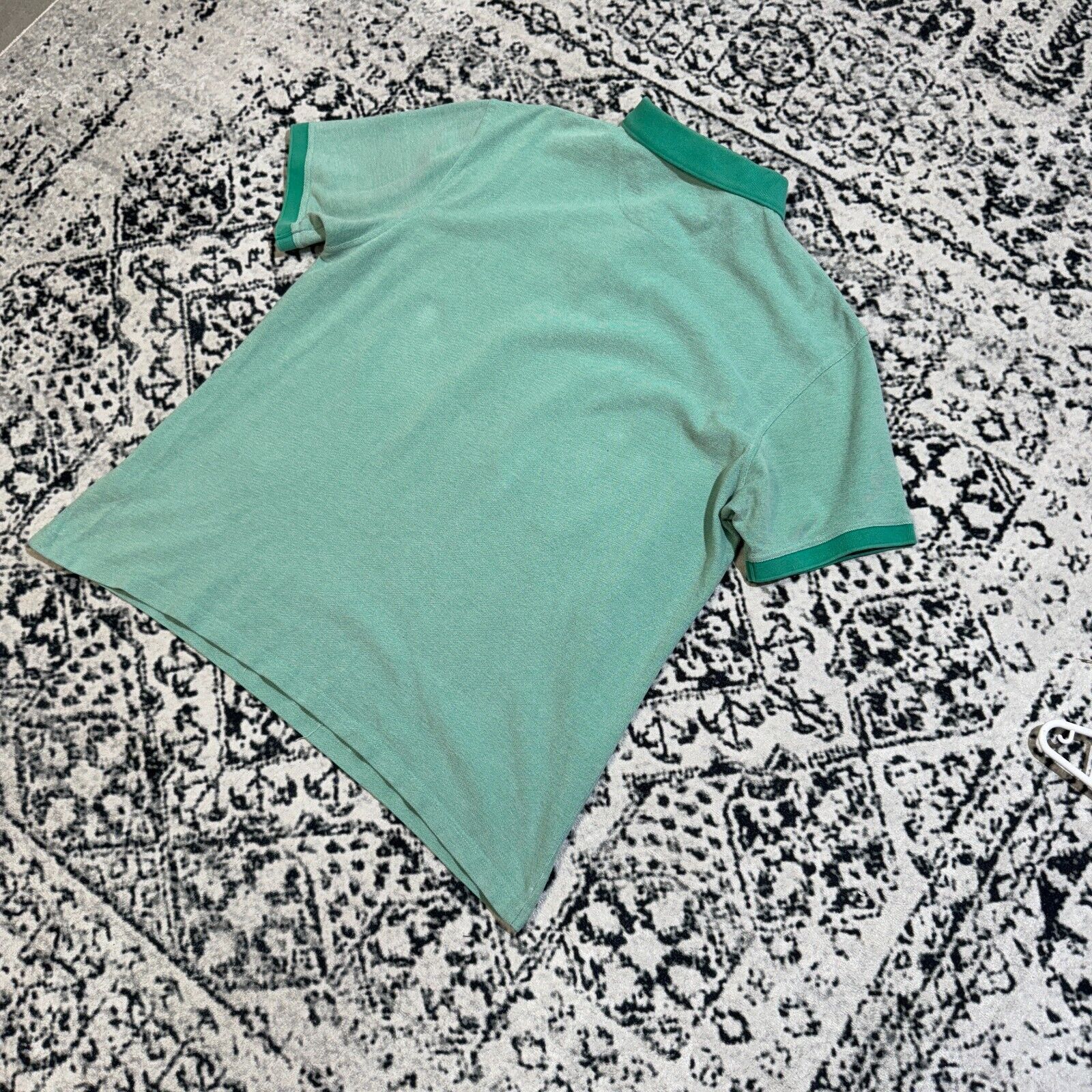 Barbour Vintage Barbour Unisex Green Cotton Polo Shirt Size XXL Size US XXL / EU 58 / 5 - 13 Thumbnail