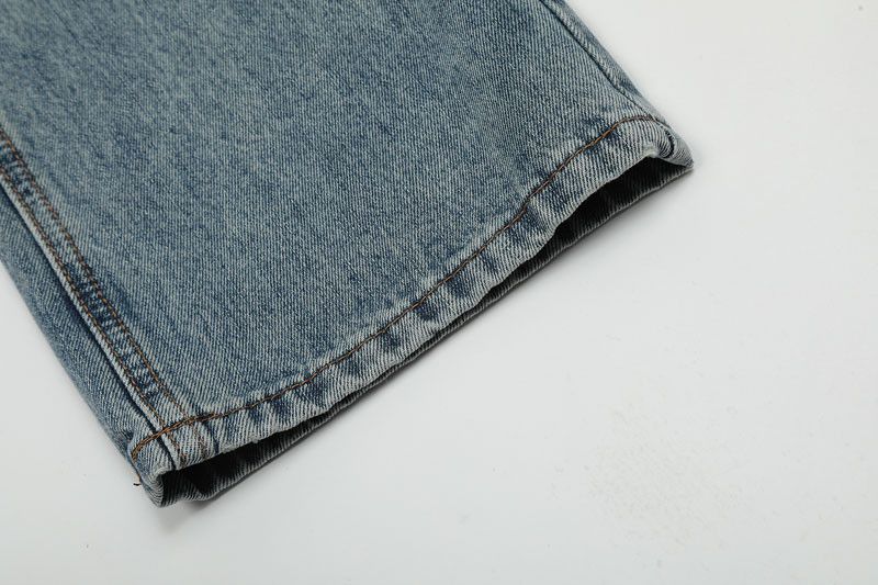 Japanese Brand × Jean × Vintage Graffiti Destroyed Hole Baggy Jeans Size US 29 - 8 Thumbnail