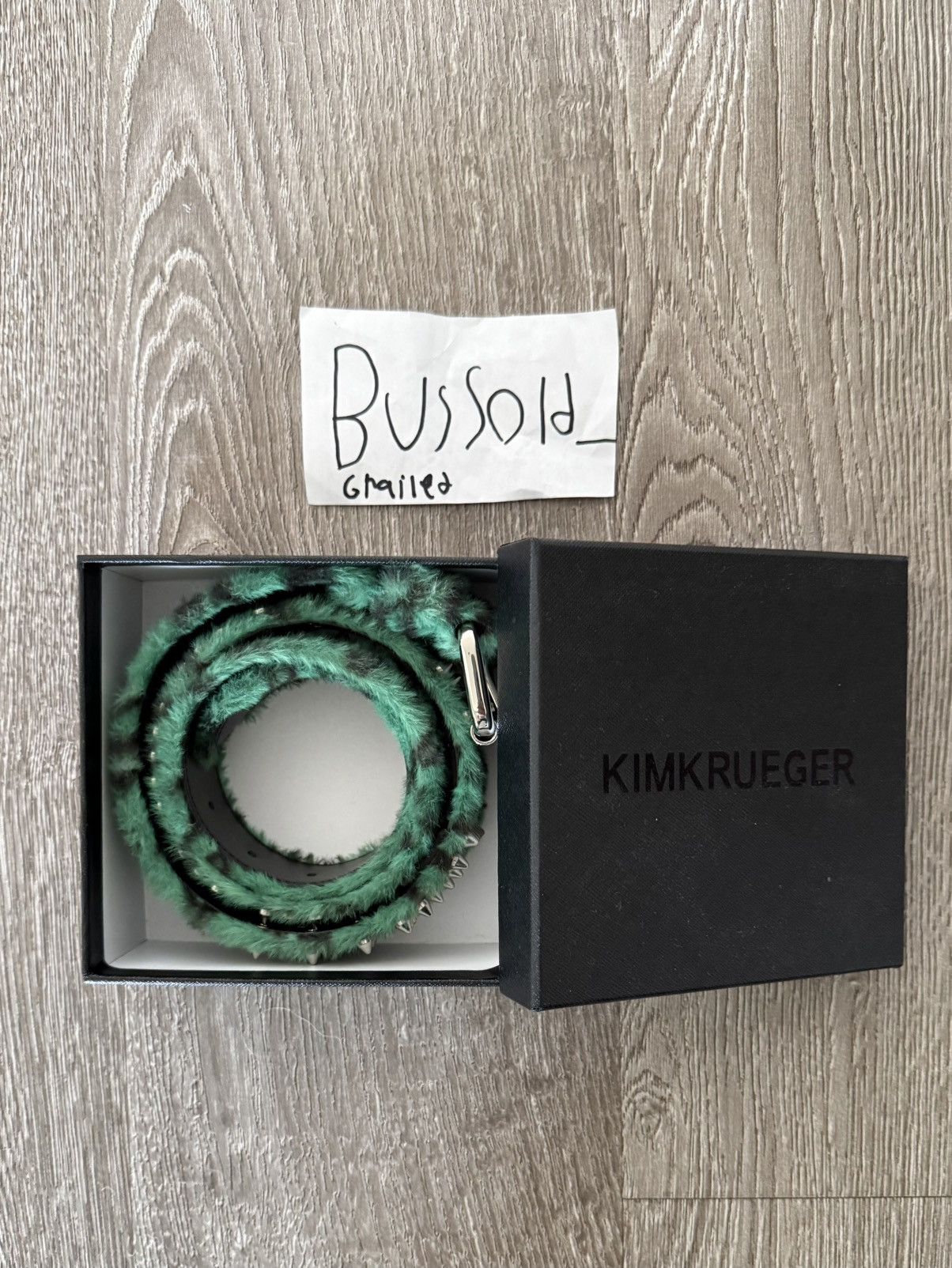 Ken Carson × Kim Krueger × Playboi Carti Kim Krueger Studded Fur