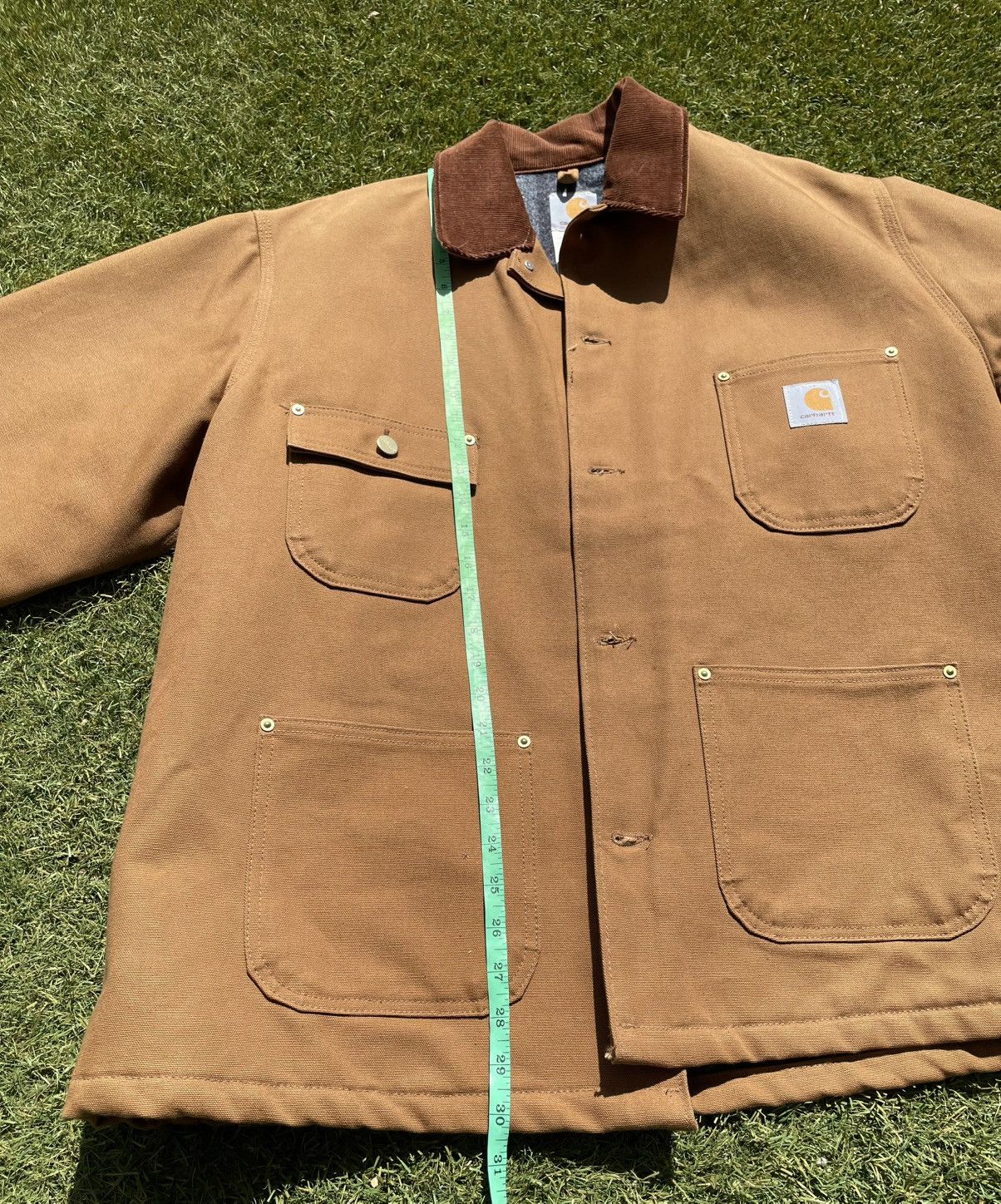 Carhartt Vintage Carhartt Size 50 Tall 2XL MensLined Chore Jacket Size US XXL / EU 58 / 5 - 4 Thumbnail