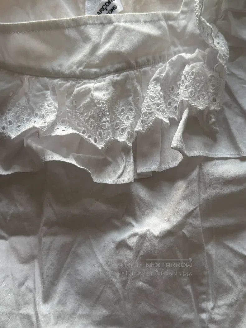 Comme des Garcons Comme des Garcons Flounce short-sleeved blouse Size S / US 4 / IT 40 - 6 Thumbnail