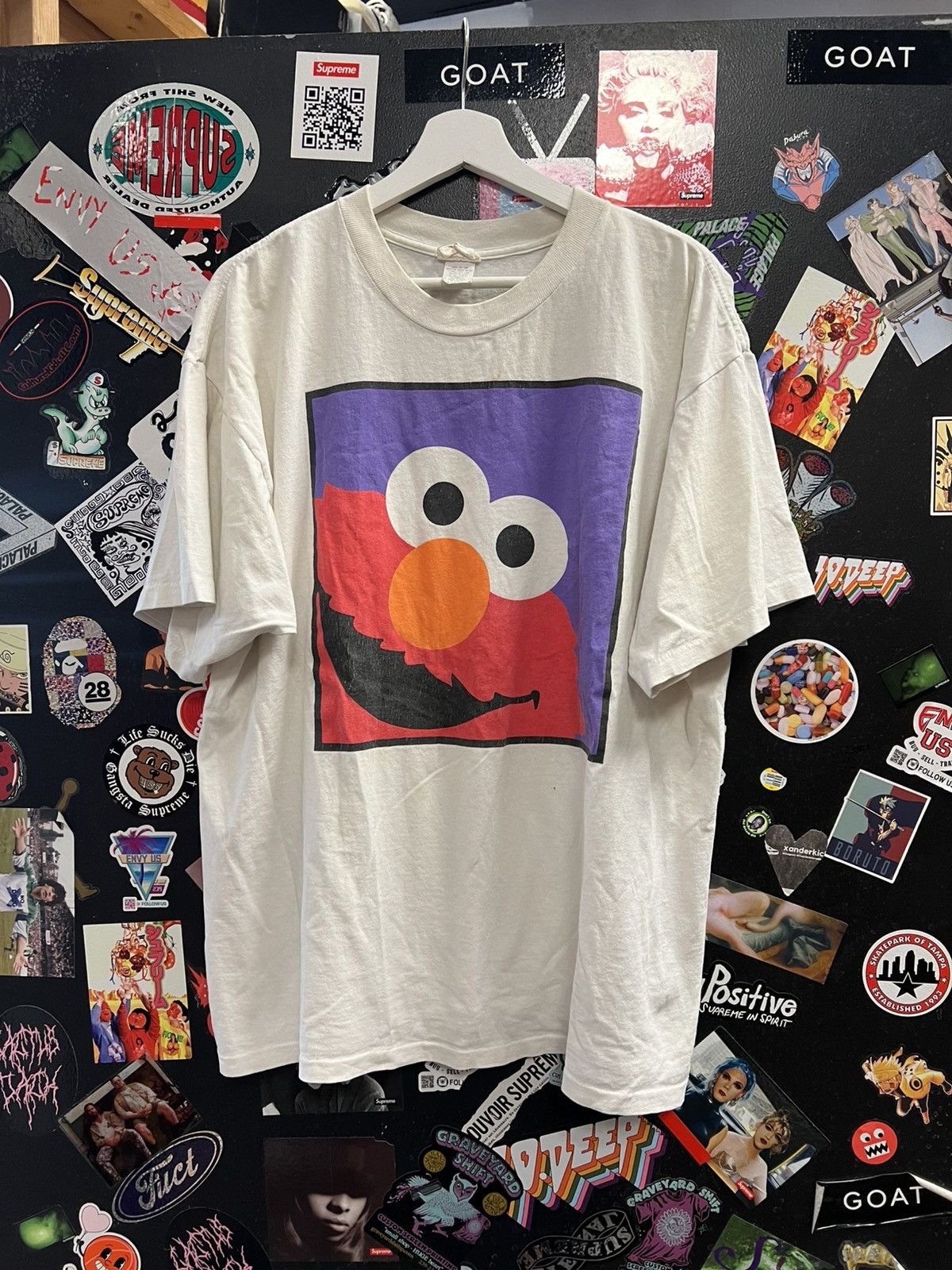 Vintage Vintage Sesame Street Elmo Shirt Size US XL / EU 56 / 4 - 1 Thumbnail