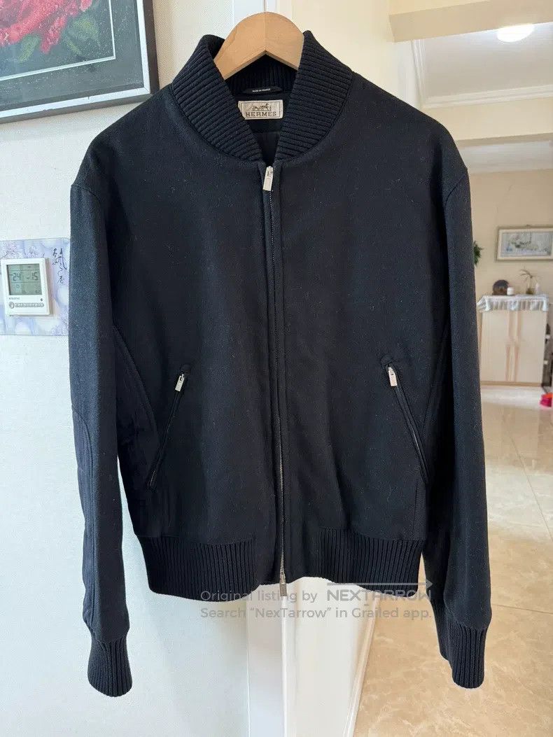 Hermes Hermes Jacket Coat, 100% Wool Size US M / EU 48-50 / 2 - 1 Thumbnail