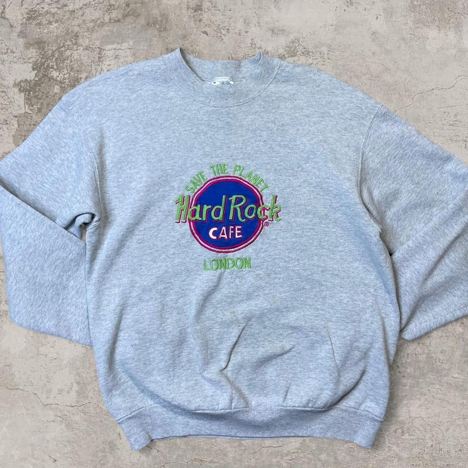Hard Rock Cafe 90s screen stars Hard Rock Cafe grey sweatshirt size M Size US M / EU 48-50 / 2 - 1 Thumbnail