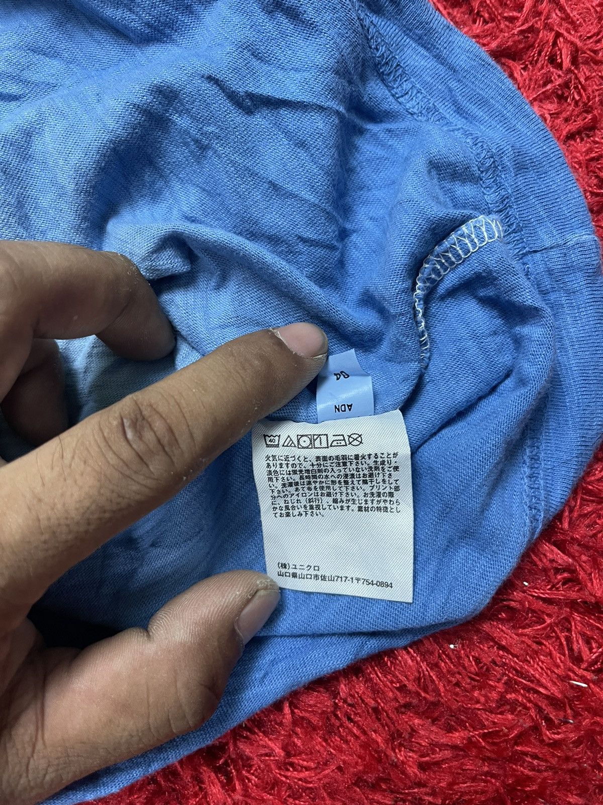 Japanese Brand × Uniqlo Hokusai Blue Uniqlo tshirt Size US S / EU 44-46 / 1 - 5 Thumbnail