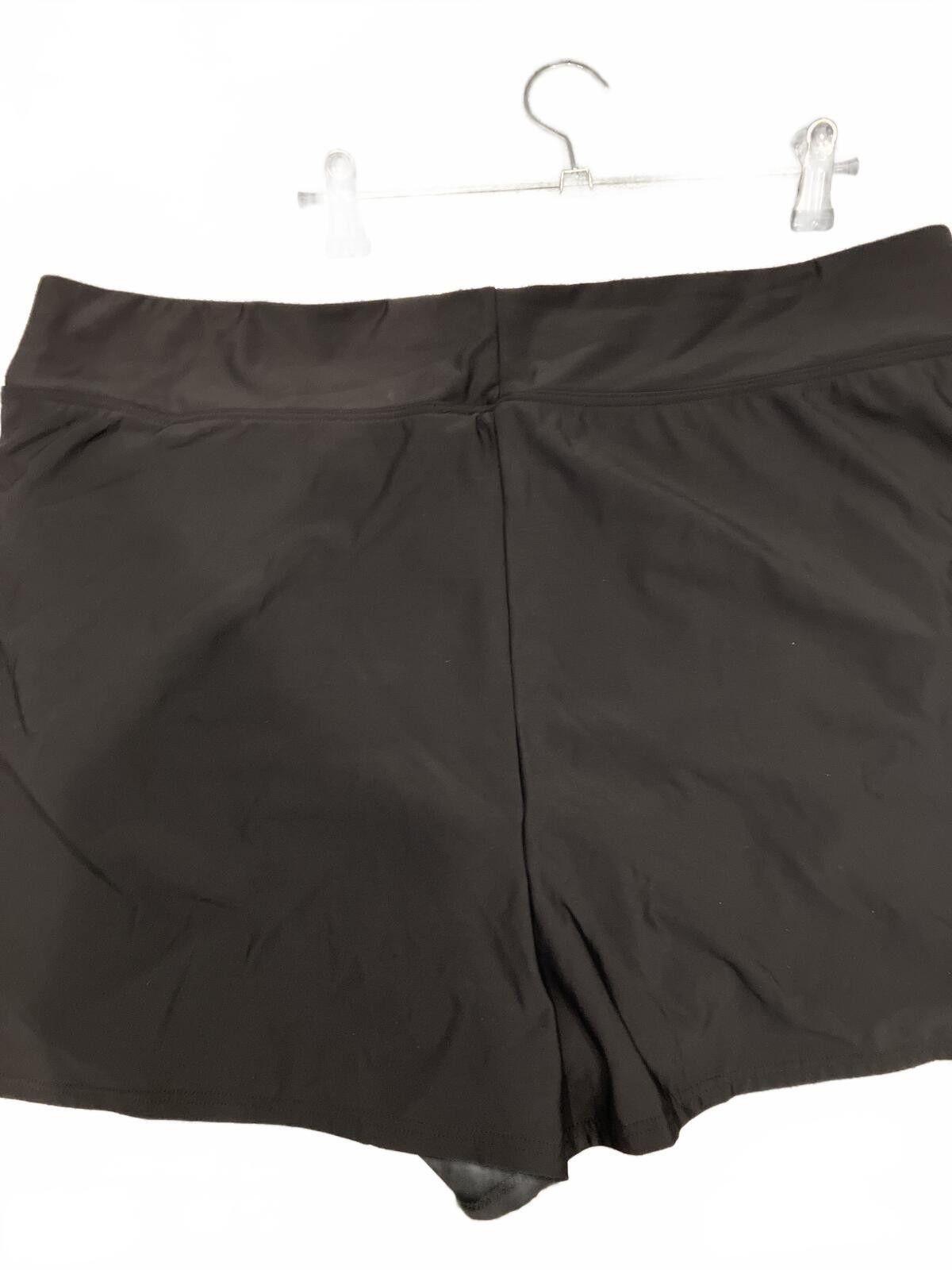 Other NWT Swim Solutions Black High-Waisted Shorts Size ONE SIZE - 4 Thumbnail