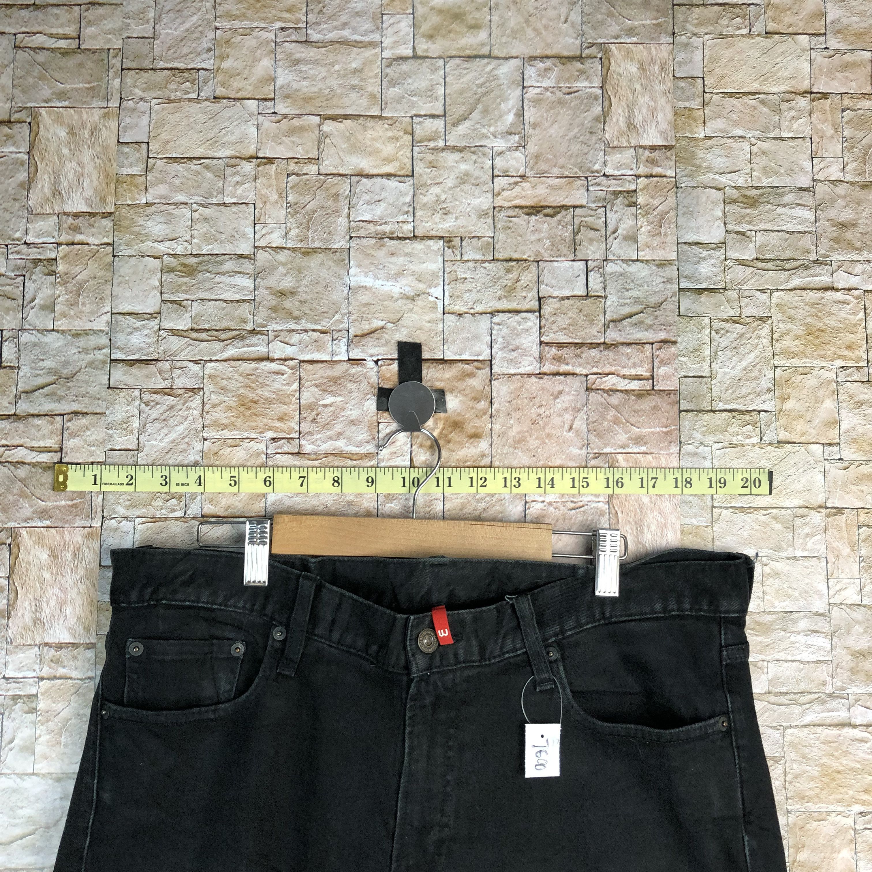 Uniqlo Uniqlo Jeans Black Denim Pants #7600 Size US 34 / EU 50 - 9 Thumbnail
