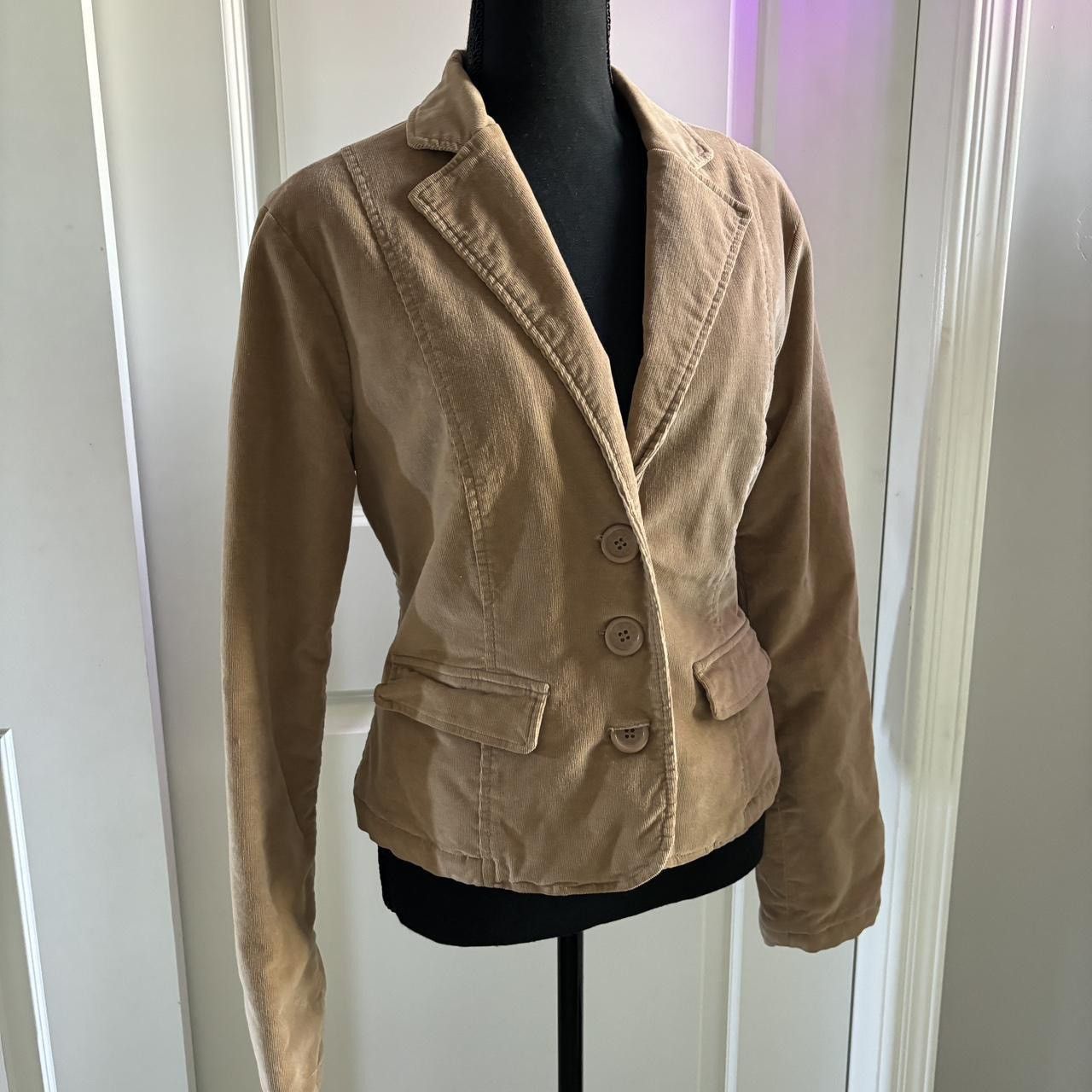 BB Dakota BB Dakota Brown Button-Up Blazer Coat Size L / US 10 / IT 46 - 1 Thumbnail