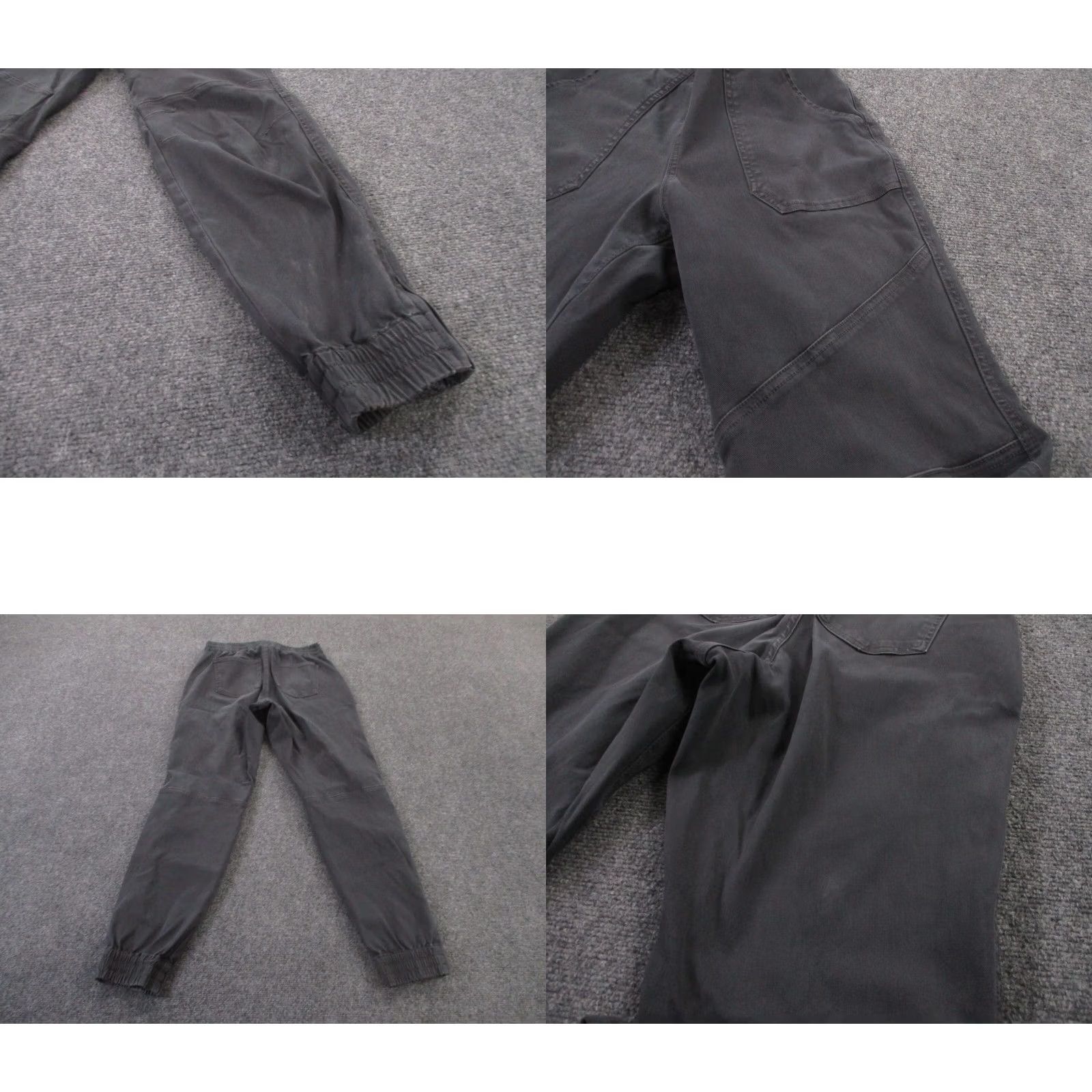 Spanx Spanx Pants Women M Gray Canvas Joggers Athletic Stretch Pull On Casual Size 32" / US 10 / IT 46 - 8 Thumbnail