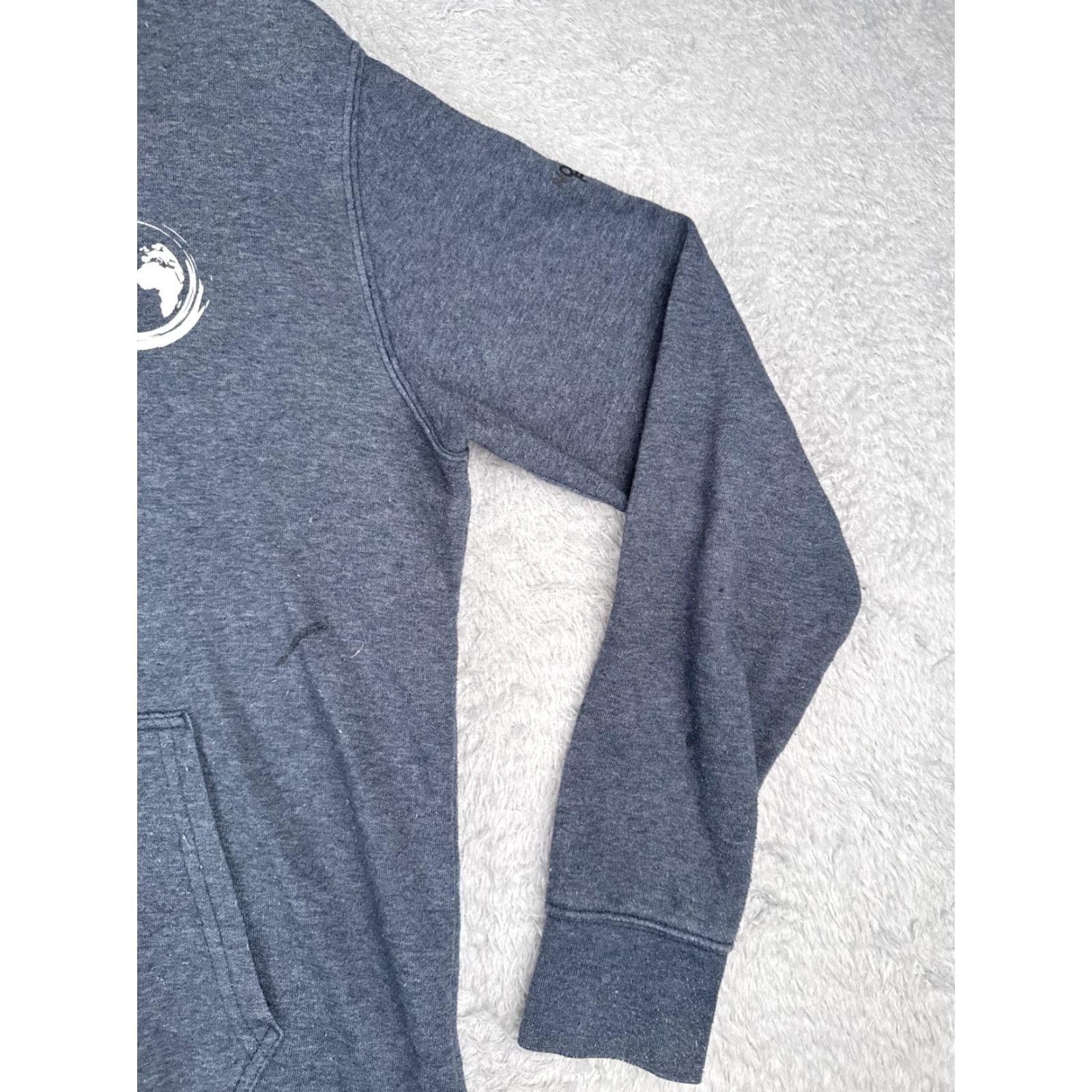 The North Face The North Face Hoodie Men Medium Blue Cotton Jersey Fabric Read Read Size US M / EU 48-50 / 2 - 2 Thumbnail